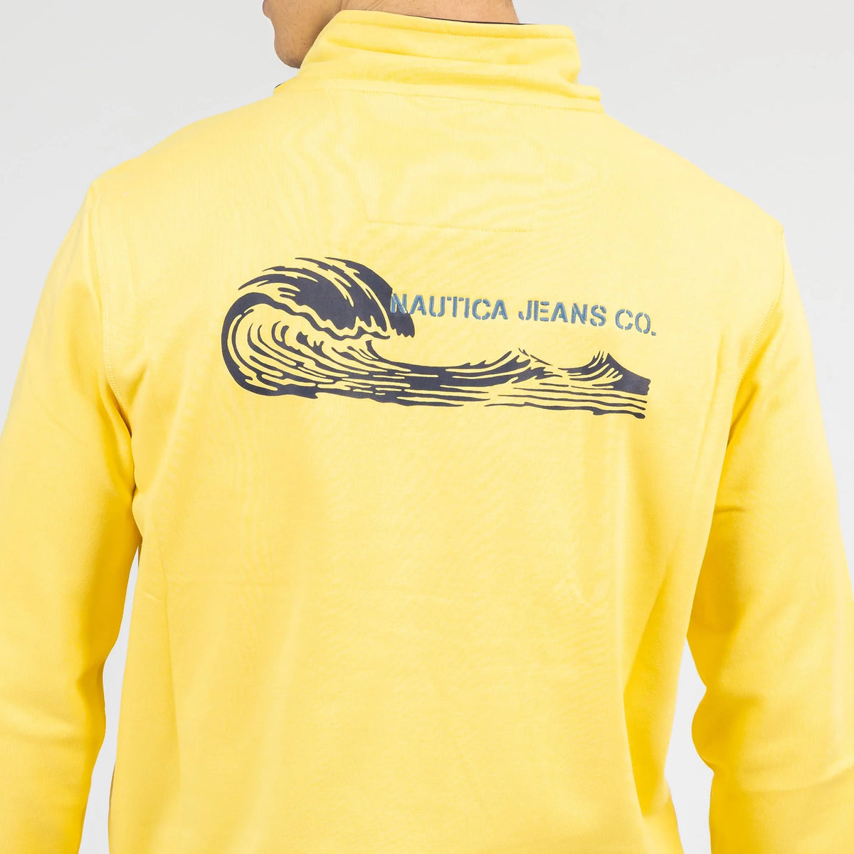 Sudadera Amarilla De Hombre Nautica Jeans
