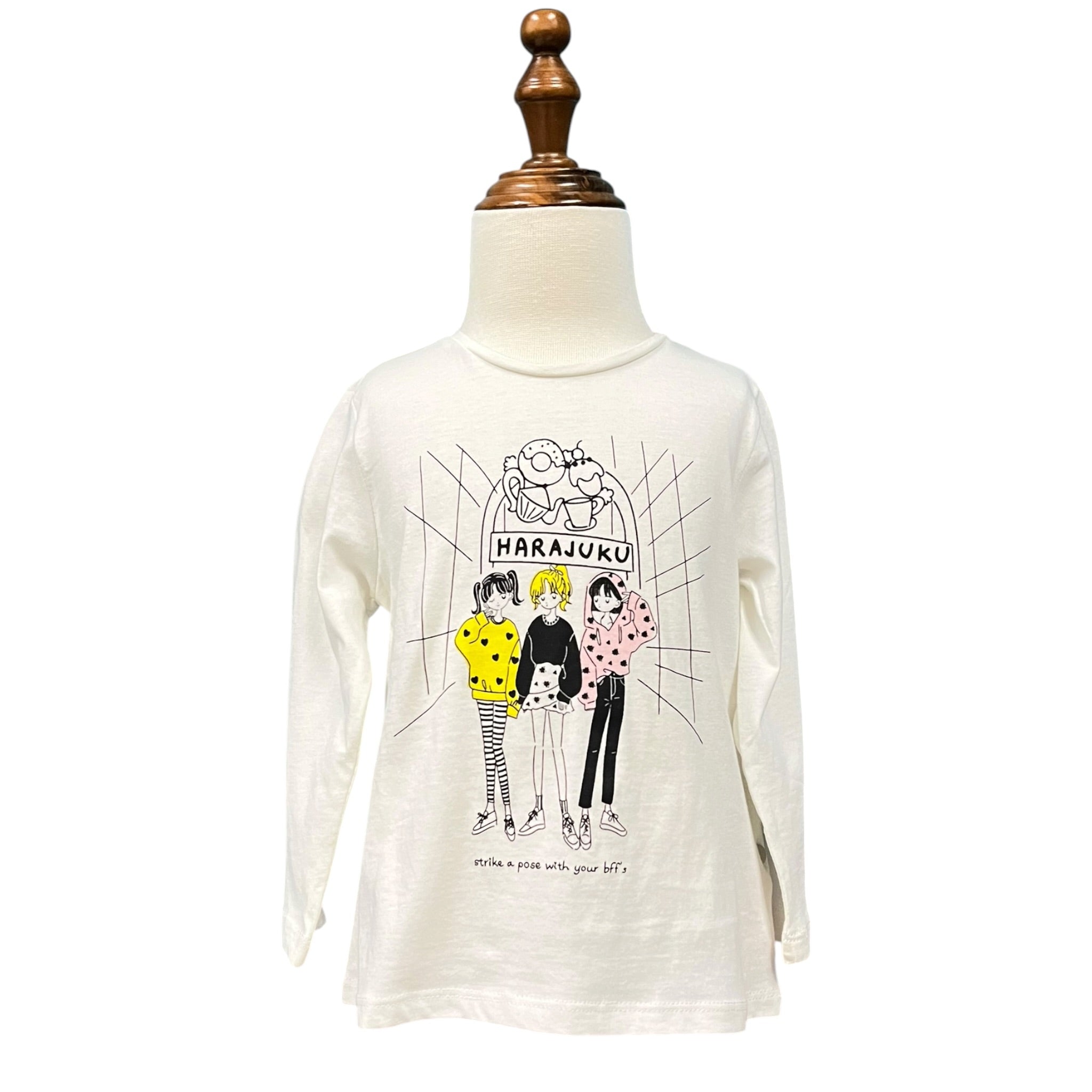 Playera Manga Larga 2 Piezas "Harajuku" Para Niña ZIPPY
