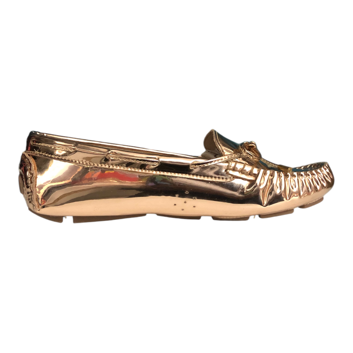 Zapato Driver Oro Rosado Para Dama COFFI DU