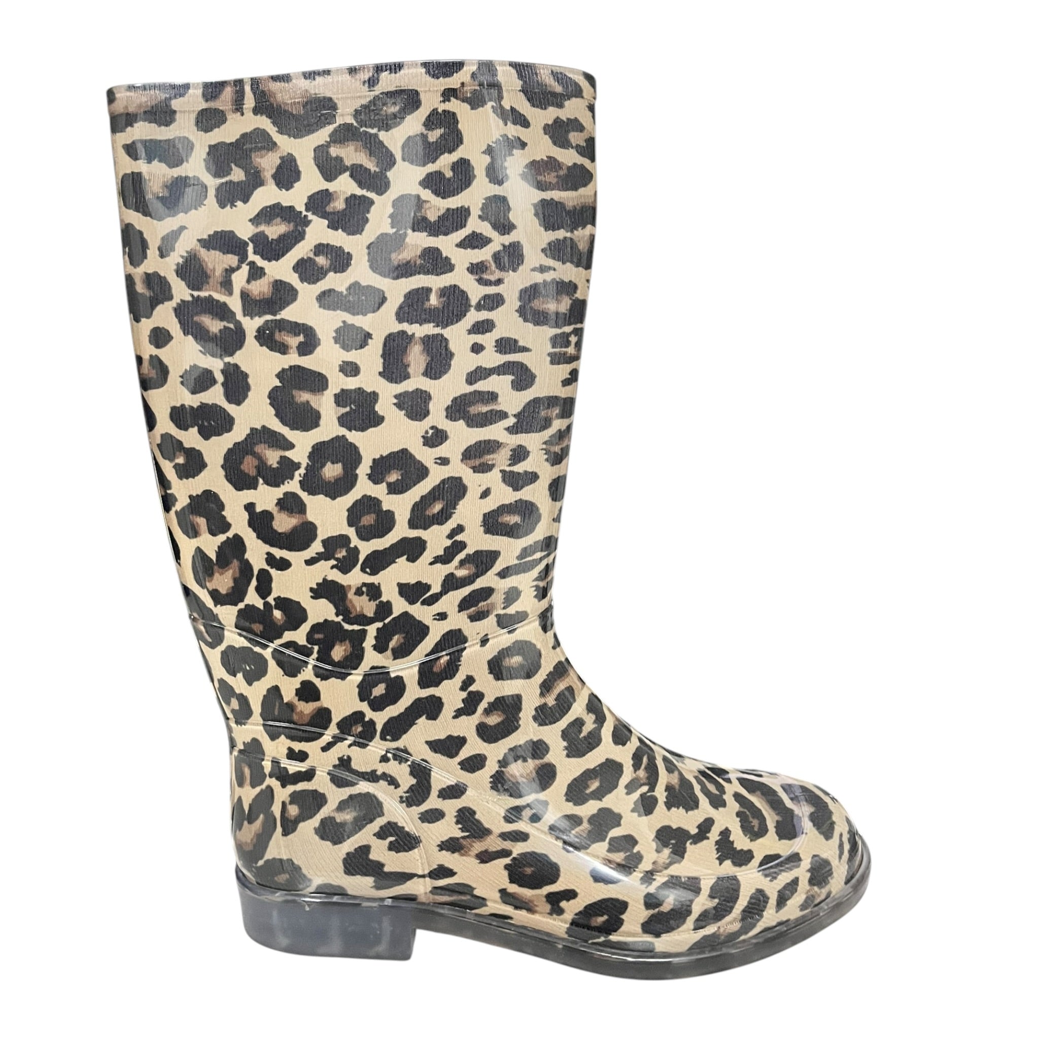 Bota De Lluvia Queen Animal Print Para Dama Bubble Gummers