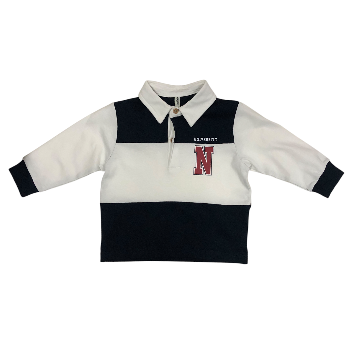 Playera Polo Para Bebé "University N" Niño Losan