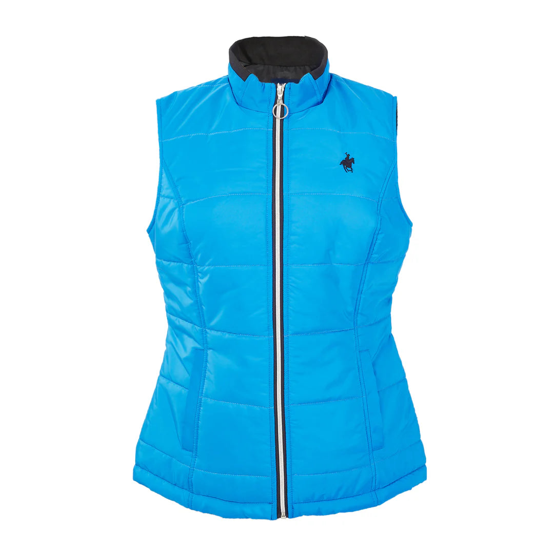 Chaleco Azul Corte Princesa Rock Hampton Polo Team