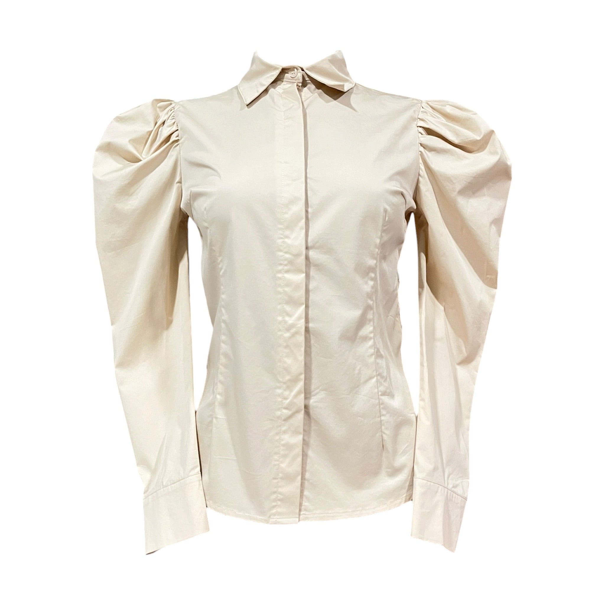 Camisa Manga Larga Beige LC