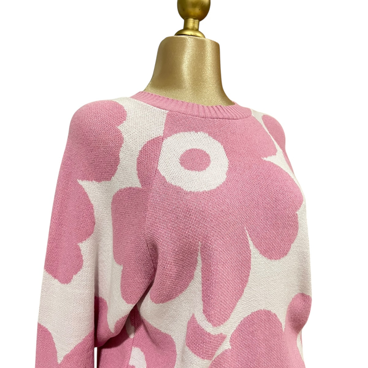 Suéter flores rosas OM