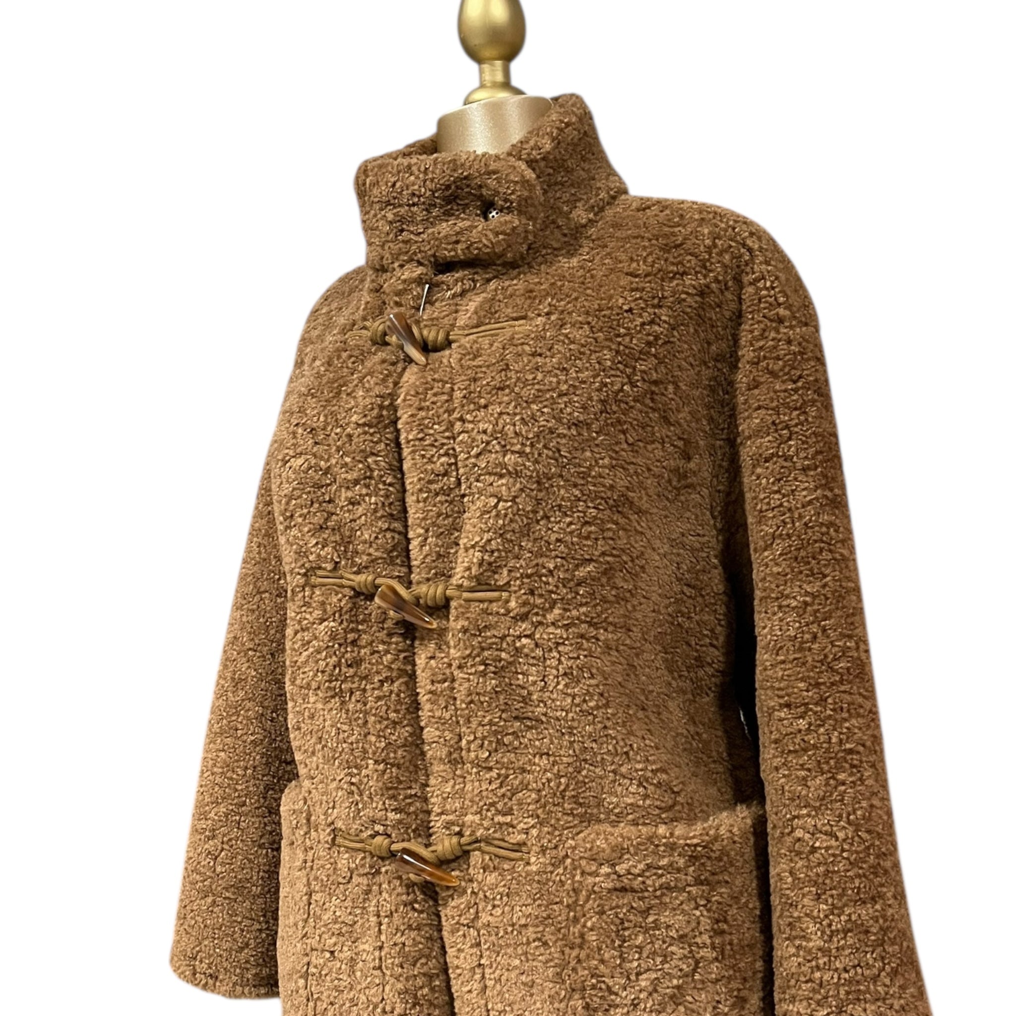 Abrigo Camello Largo Para Dama MUSSI