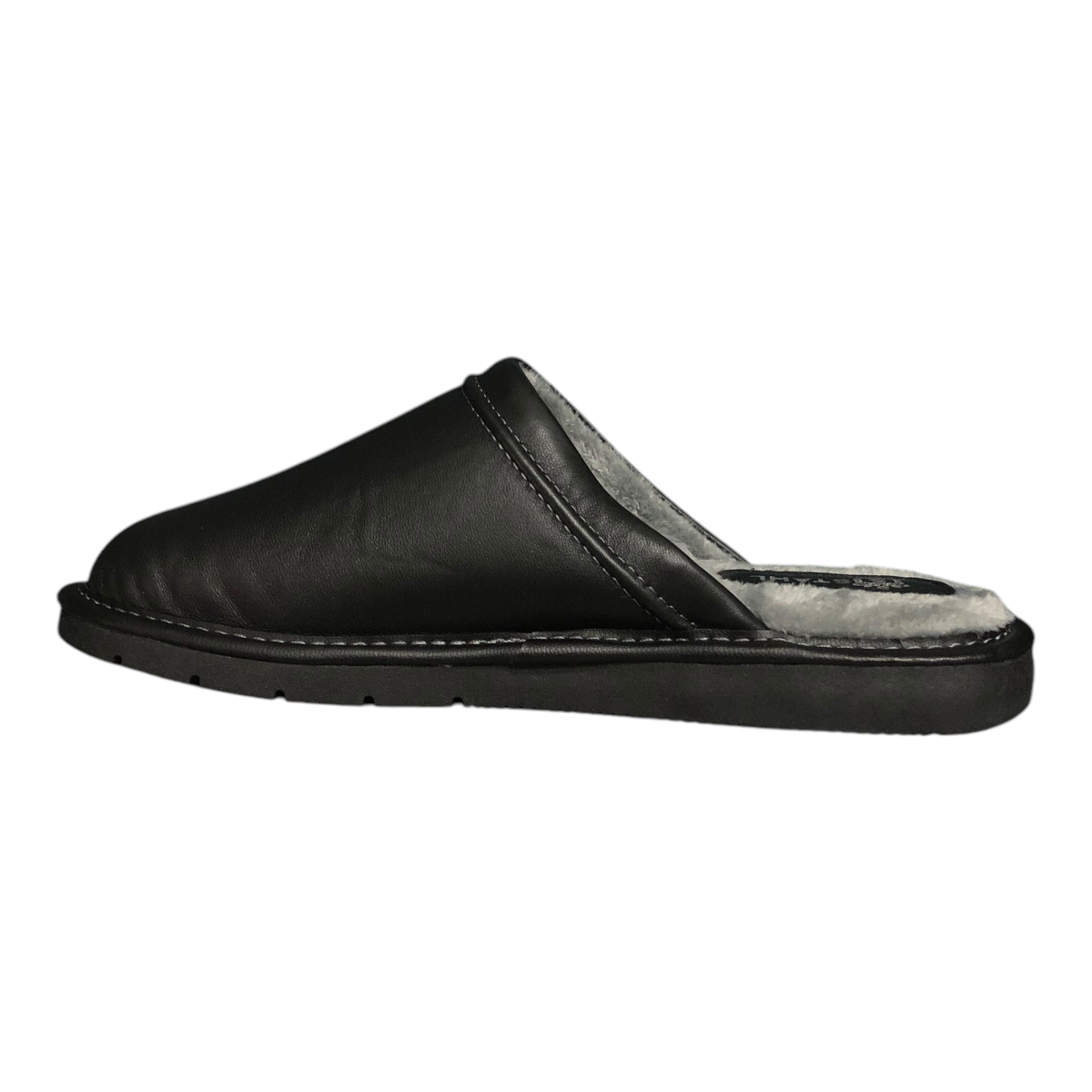 Pantufla para hombre de piel genuina STAHL