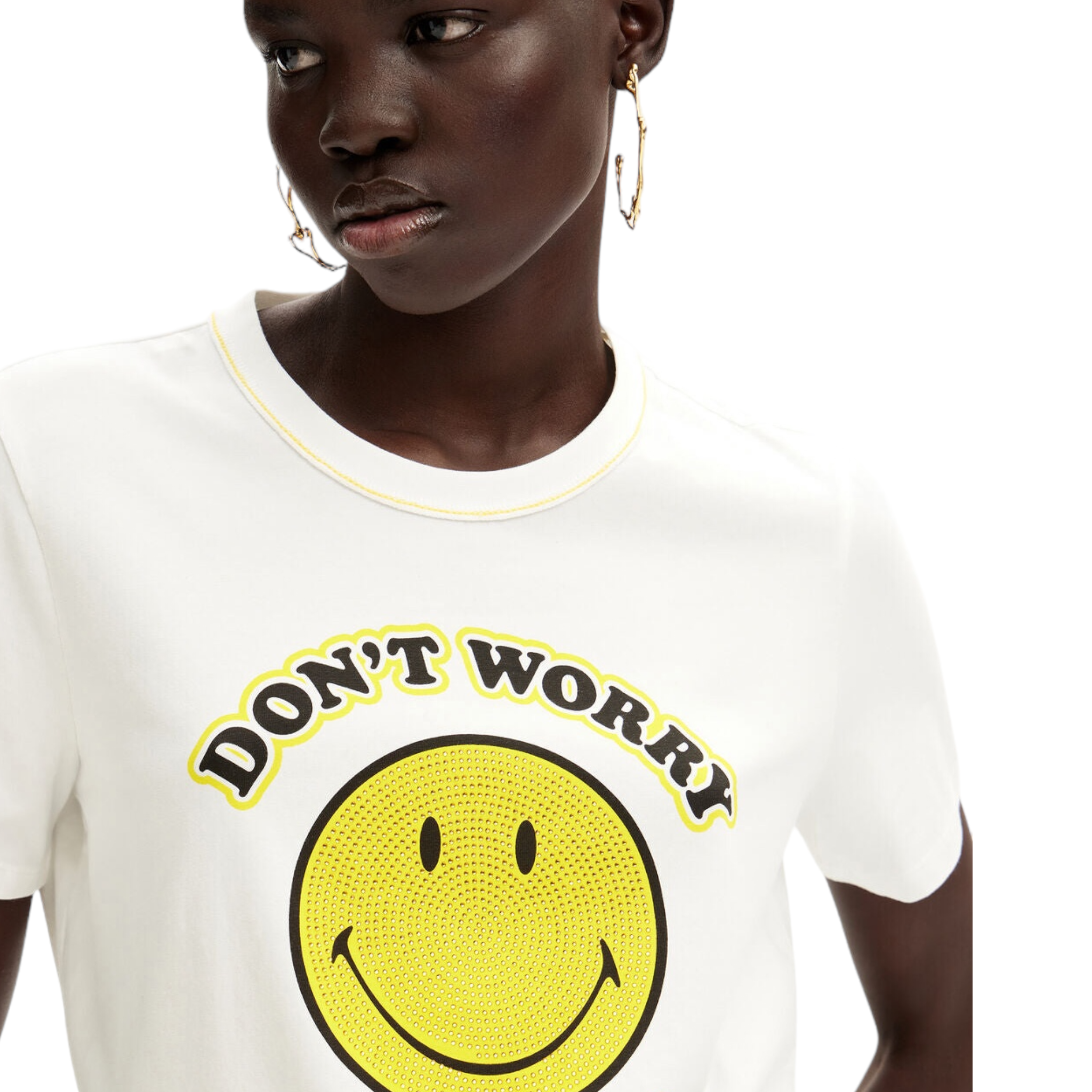 Playera Smiley Originals ® strass Desigual