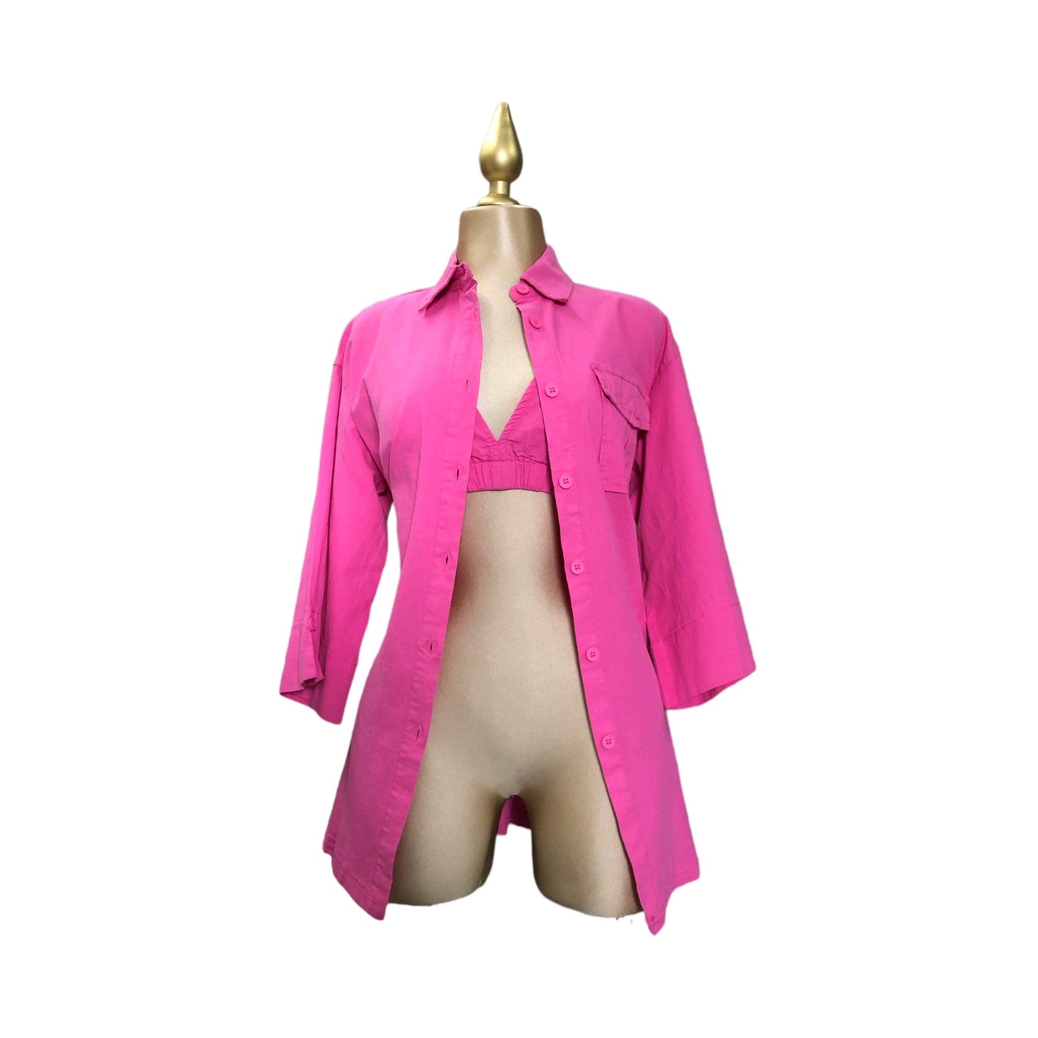 Conjunto De 3 Piezas Fucsia LC