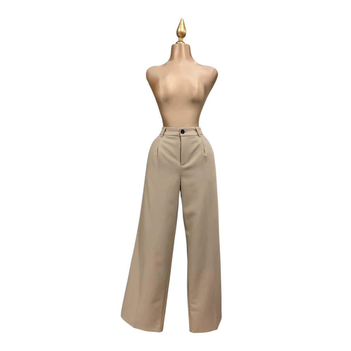 Conjunto 2 Piezas Color Khaki Para Dama Vogue Vibes
