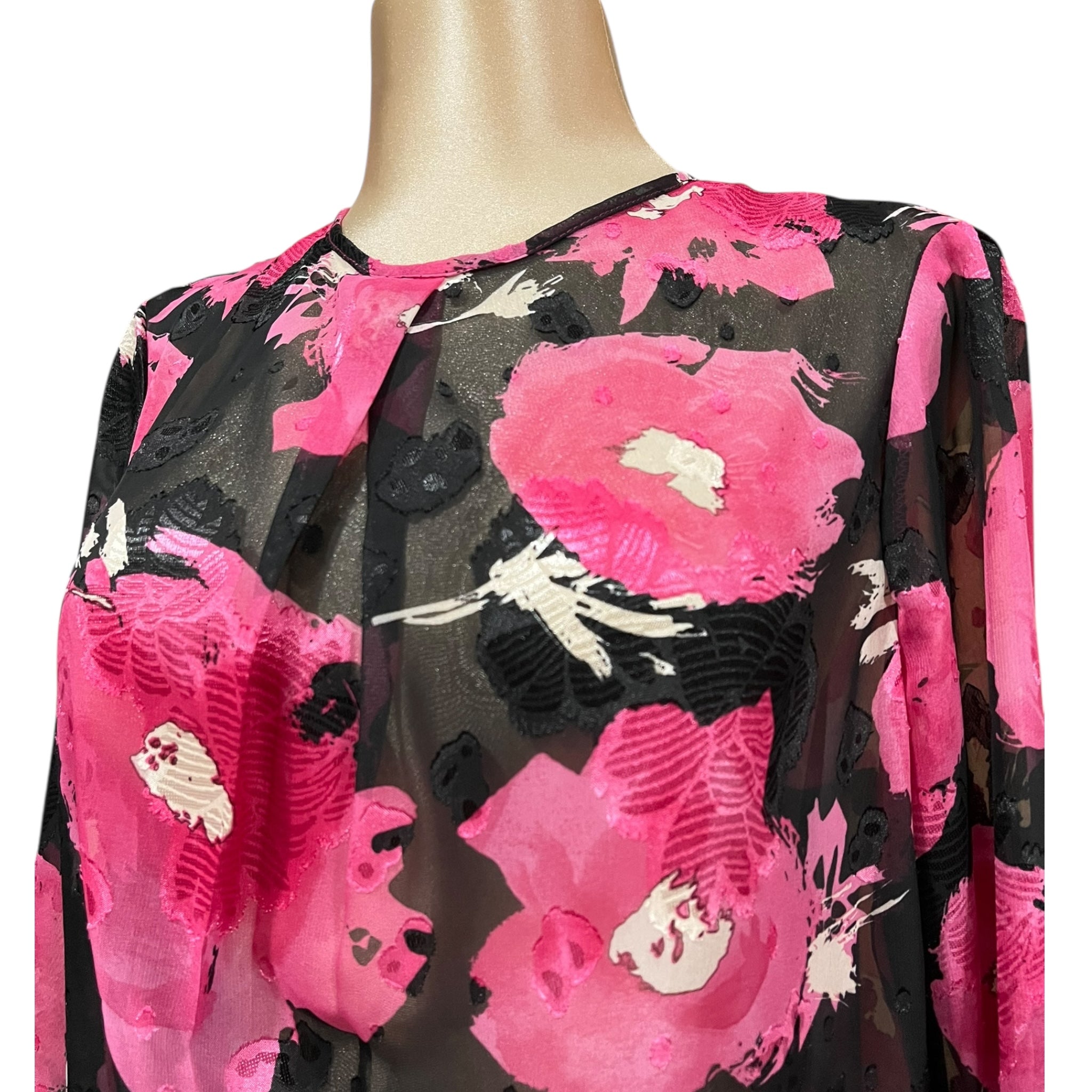 Conjunto De 3 Piezas Fiusha/Negro Para Dama MUSSI