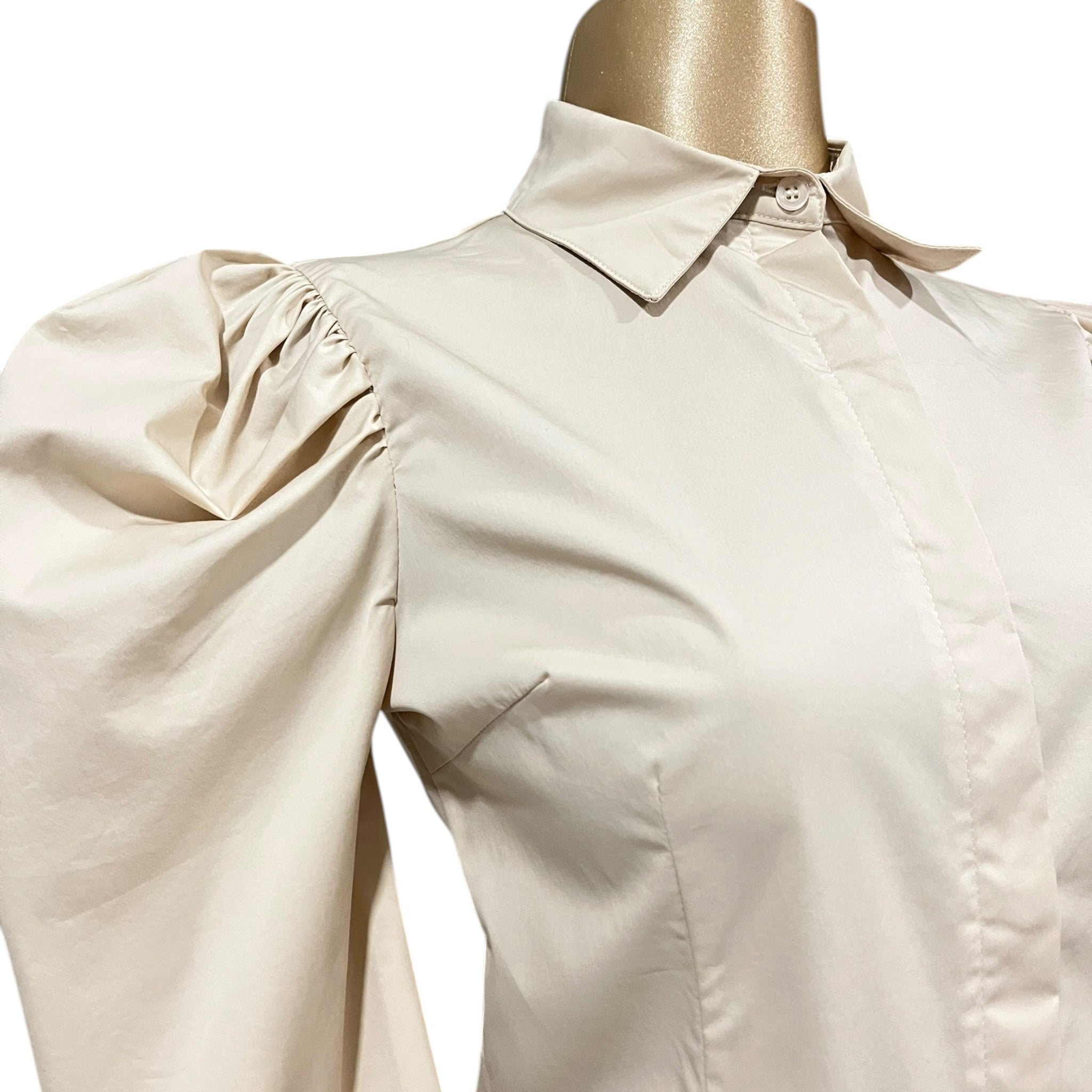 Camisa Manga Larga Beige LC