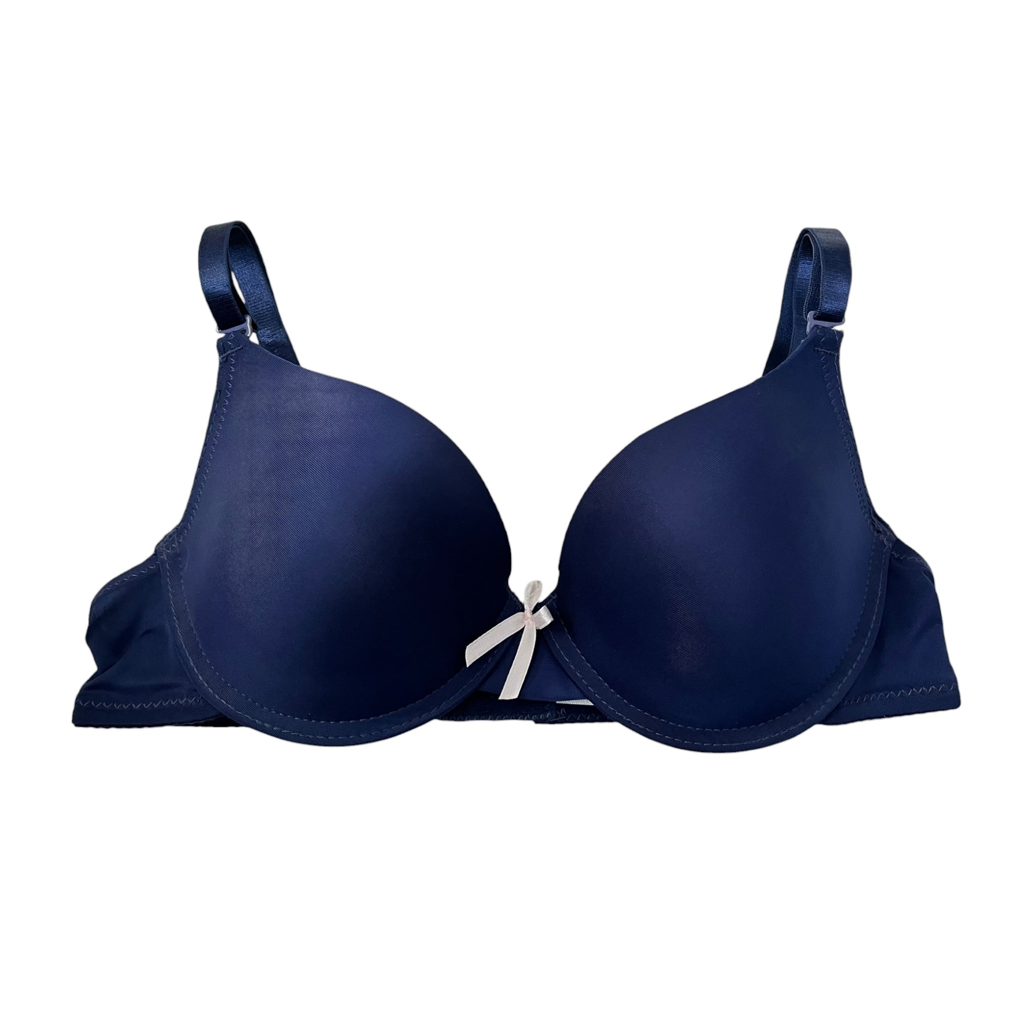 Brasier Azul Marino Moño Carnival