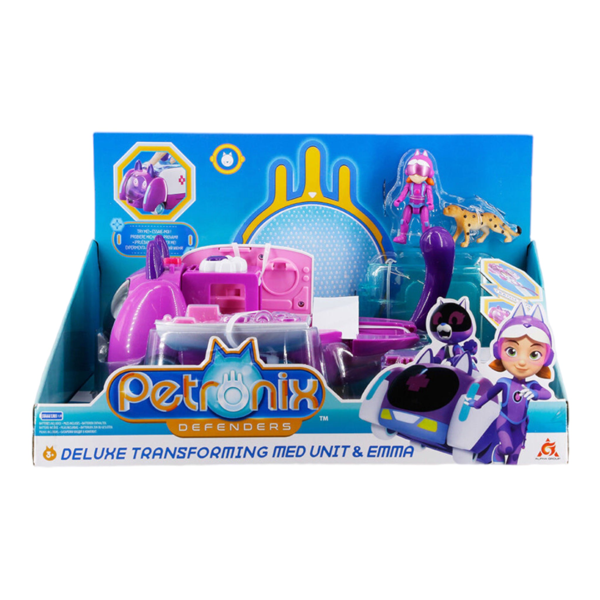 Vehículo Petronix - Deluxe Transforming Unidad Médica & Emma