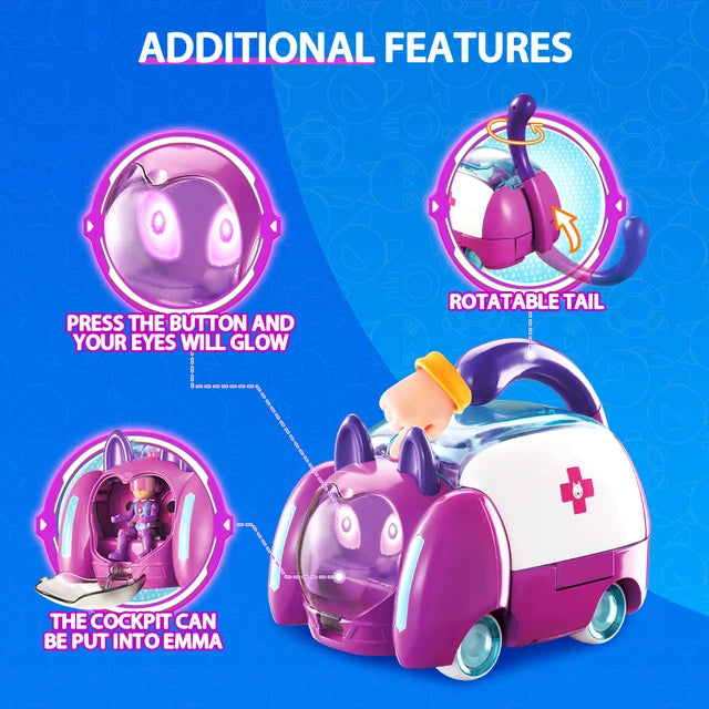 Vehículo Petronix - Deluxe Transforming Unidad Médica & Emma