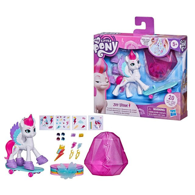 My Little Pony Zipp Storm Aventura de Cristal Hasbro