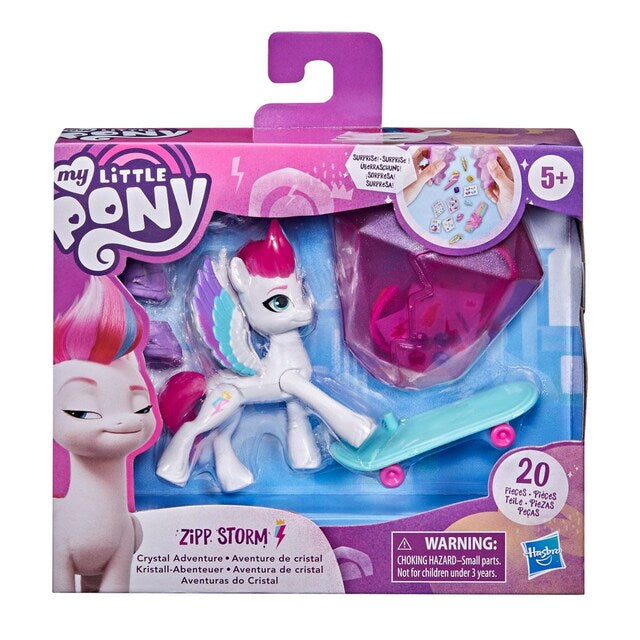 My Little Pony Zipp Storm Aventura de Cristal Hasbro
