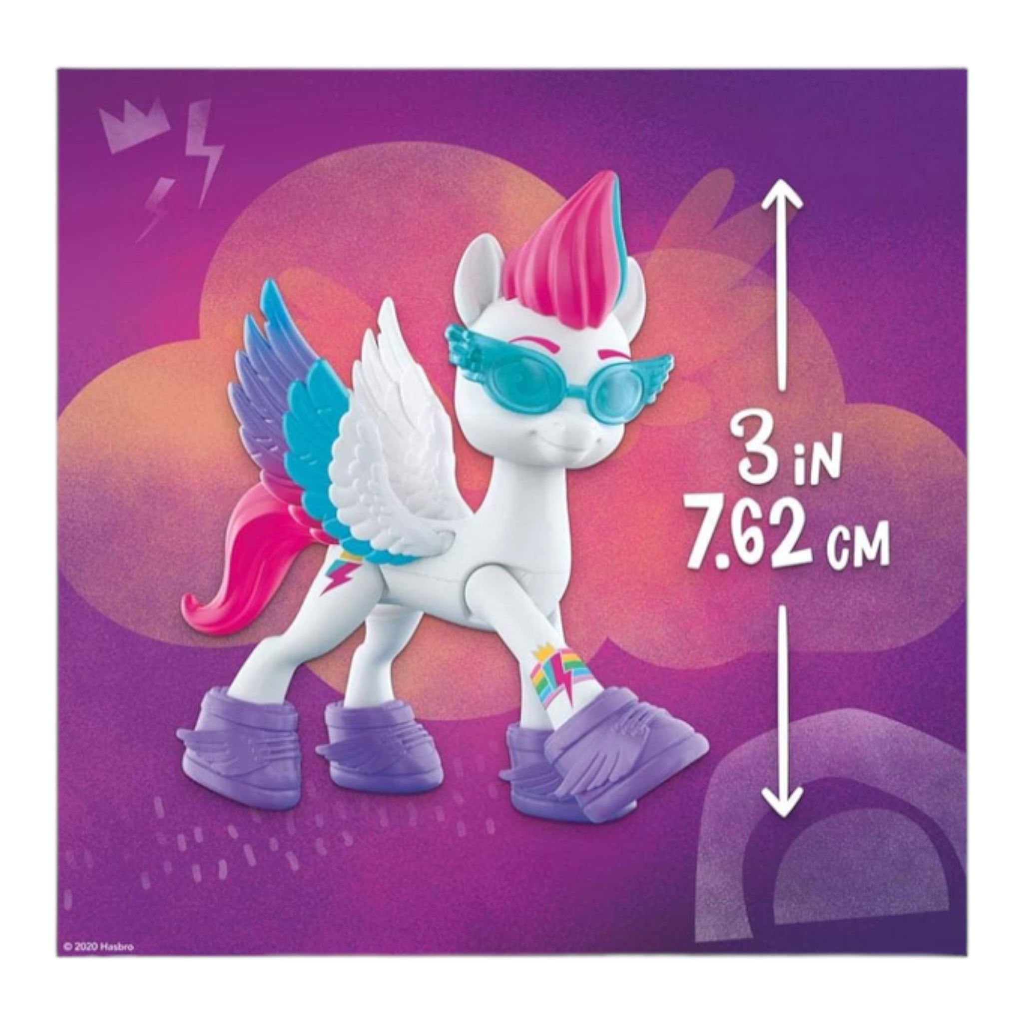 My Little Pony Zipp Storm Aventura de Cristal Hasbro