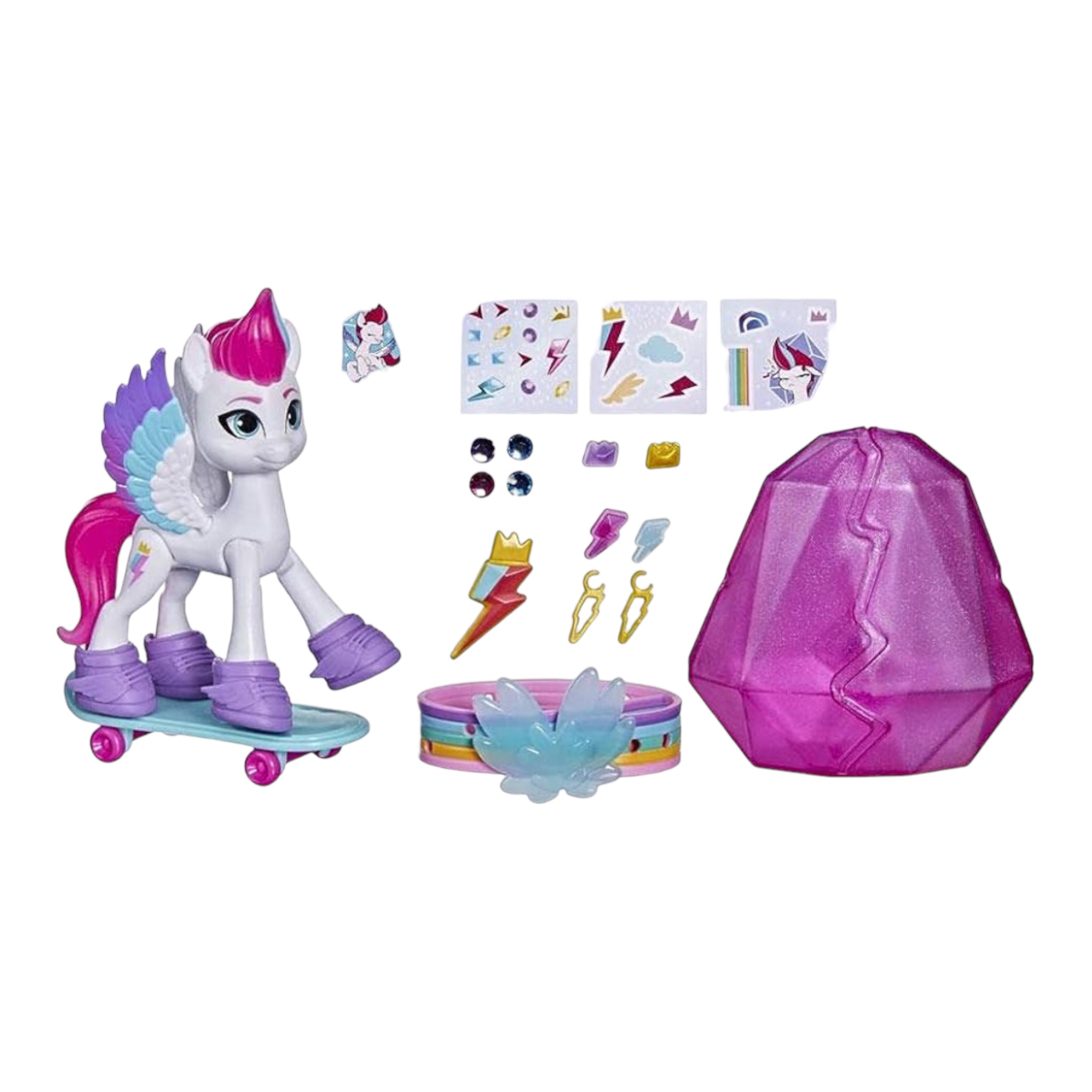 My Little Pony Zipp Storm Aventura de Cristal Hasbro