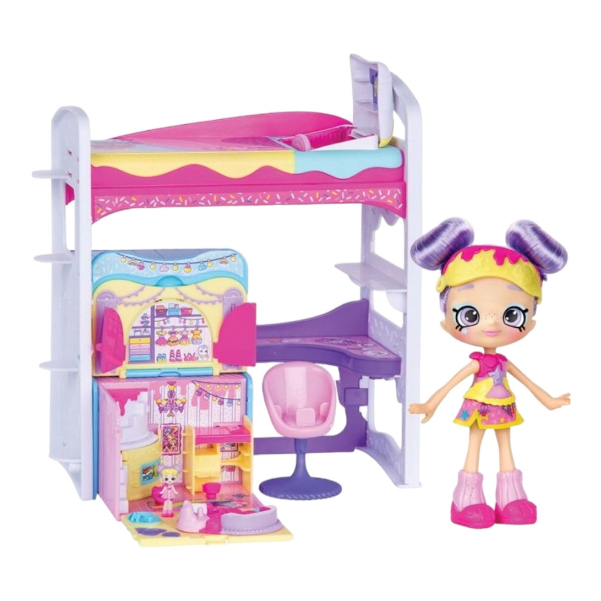 Shopkins Lil Secrets Recámara De Rainbow Kate Kindi Kids