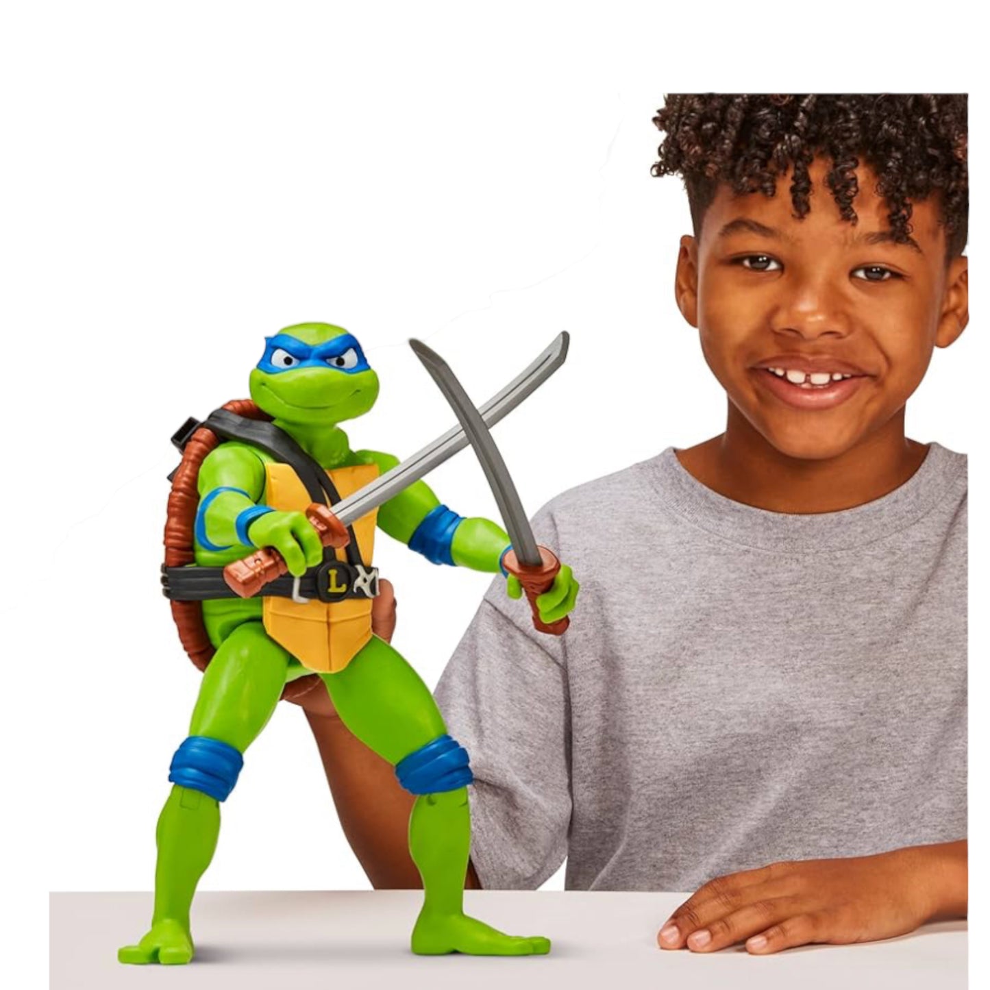 Tortugas Ninja Movie Figura Grande Leonardo Bandai