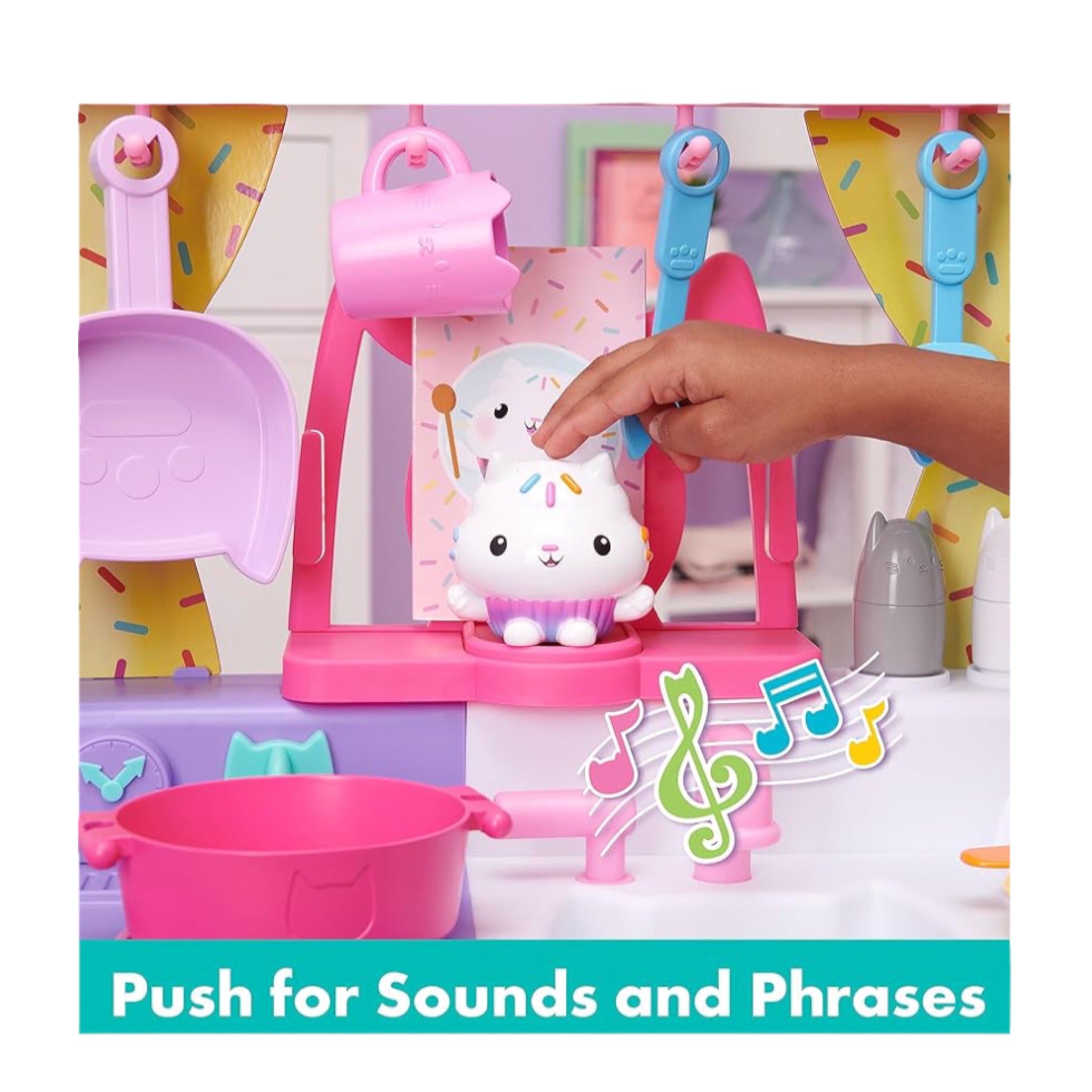 Gabbys Dollhouse Cocina Para Crear Con “Cakey” Spin Master