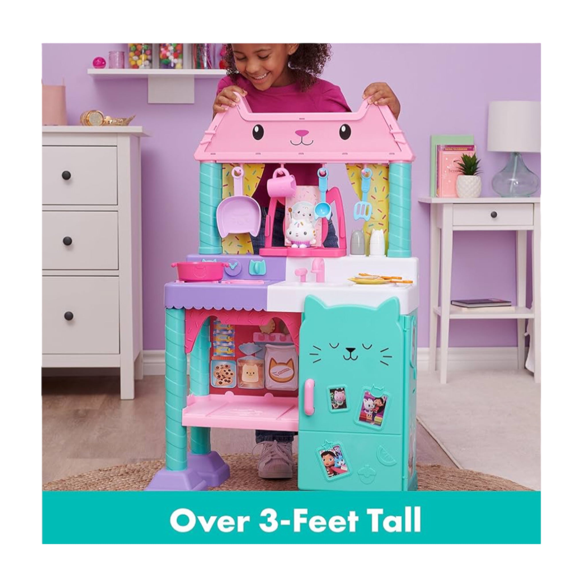 Gabbys Dollhouse Cocina Para Crear Con “Cakey” Spin Master