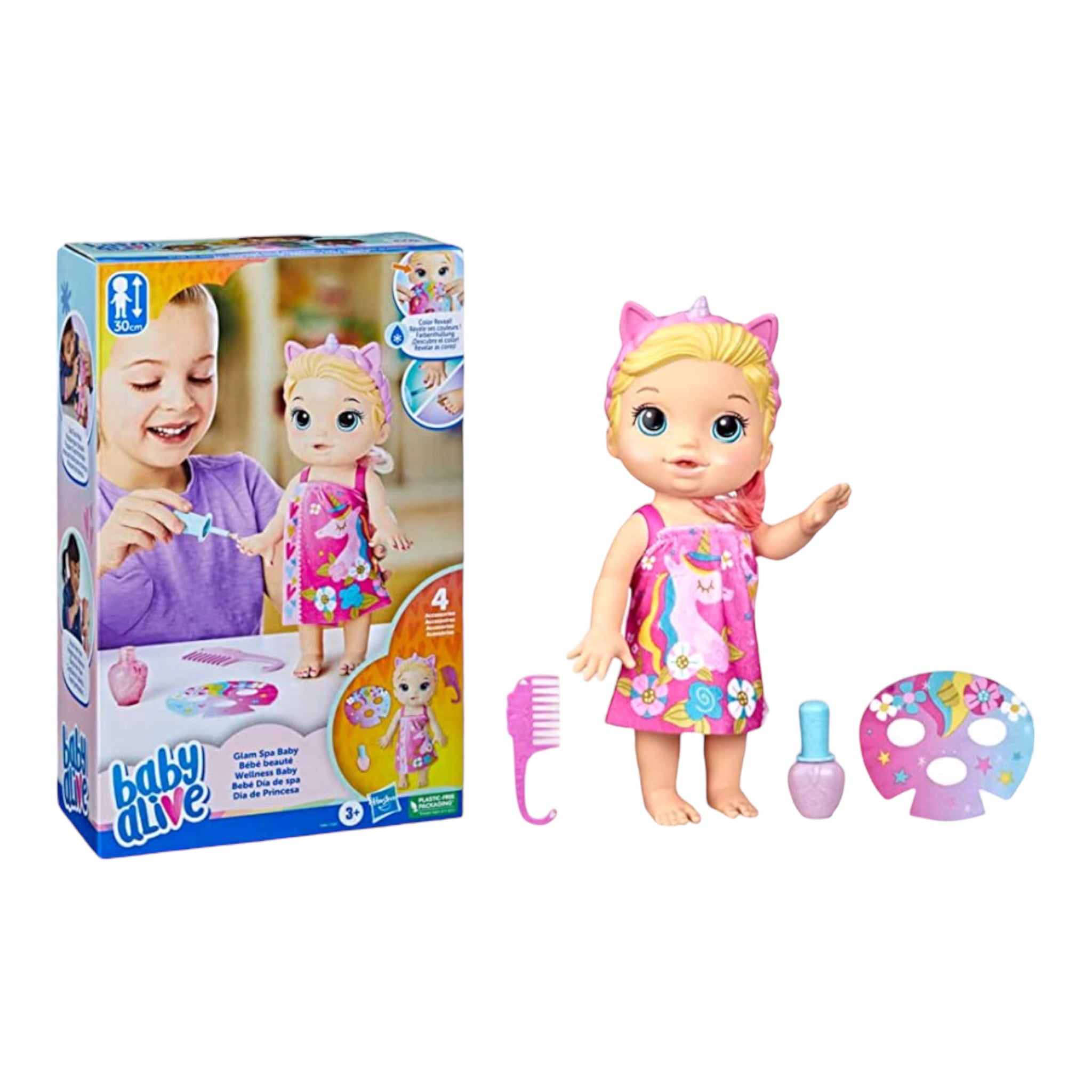Baby Alive Glam Spa Baby Hasbro