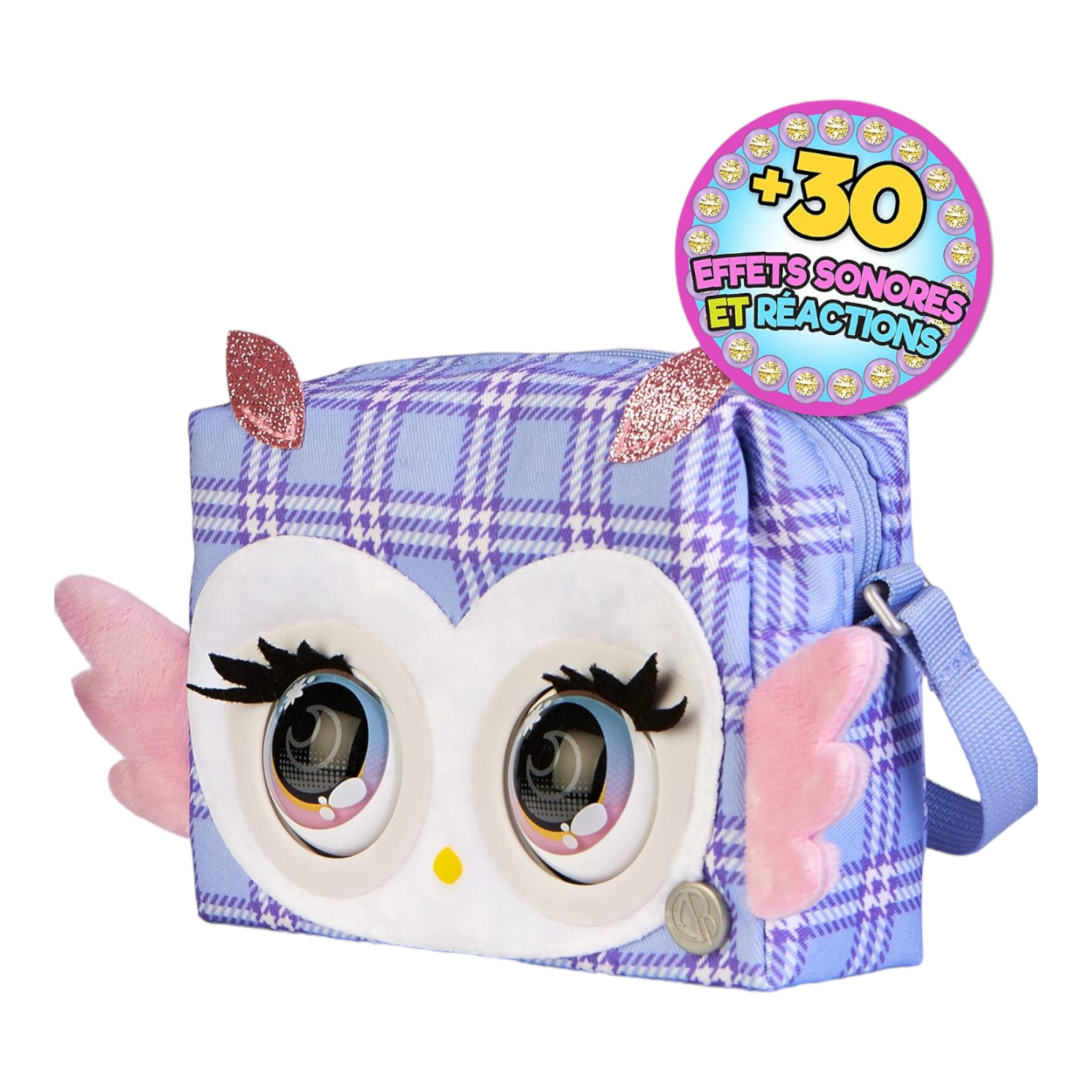 Purse Pets Print Owl Bolsa Spin Master