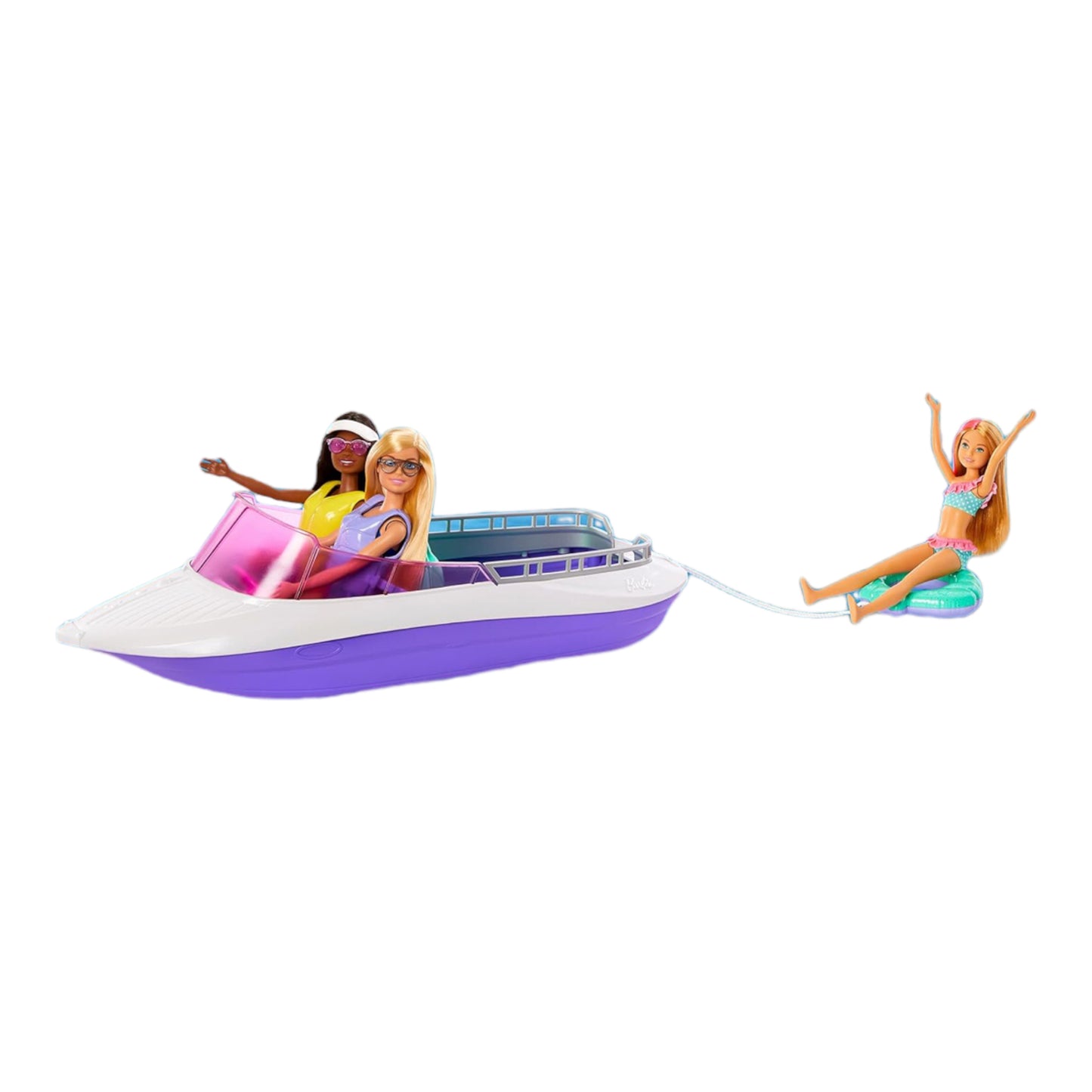 Barbie Mermaid Power Bote con Muñecas Mattel