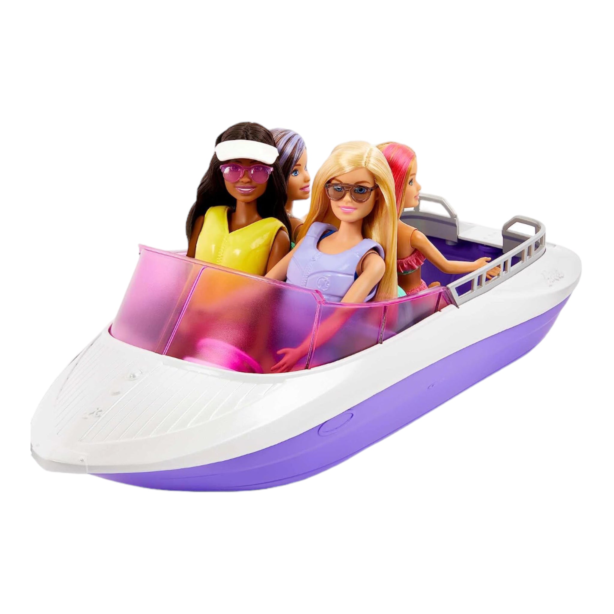 Barbie Mermaid Power Bote con Muñecas Mattel