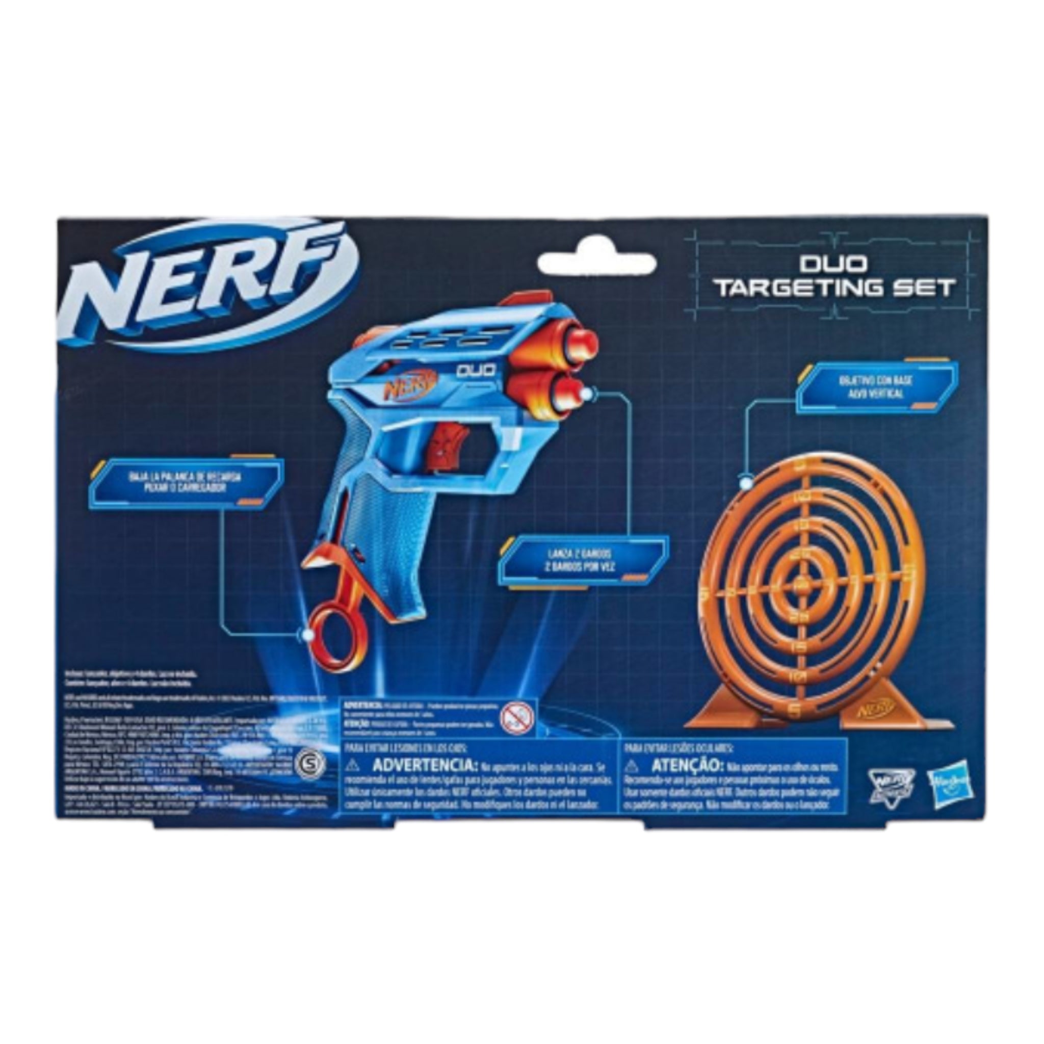 Lanzador Nerf Elite 2.0 Duo Targeting Set Hasbro