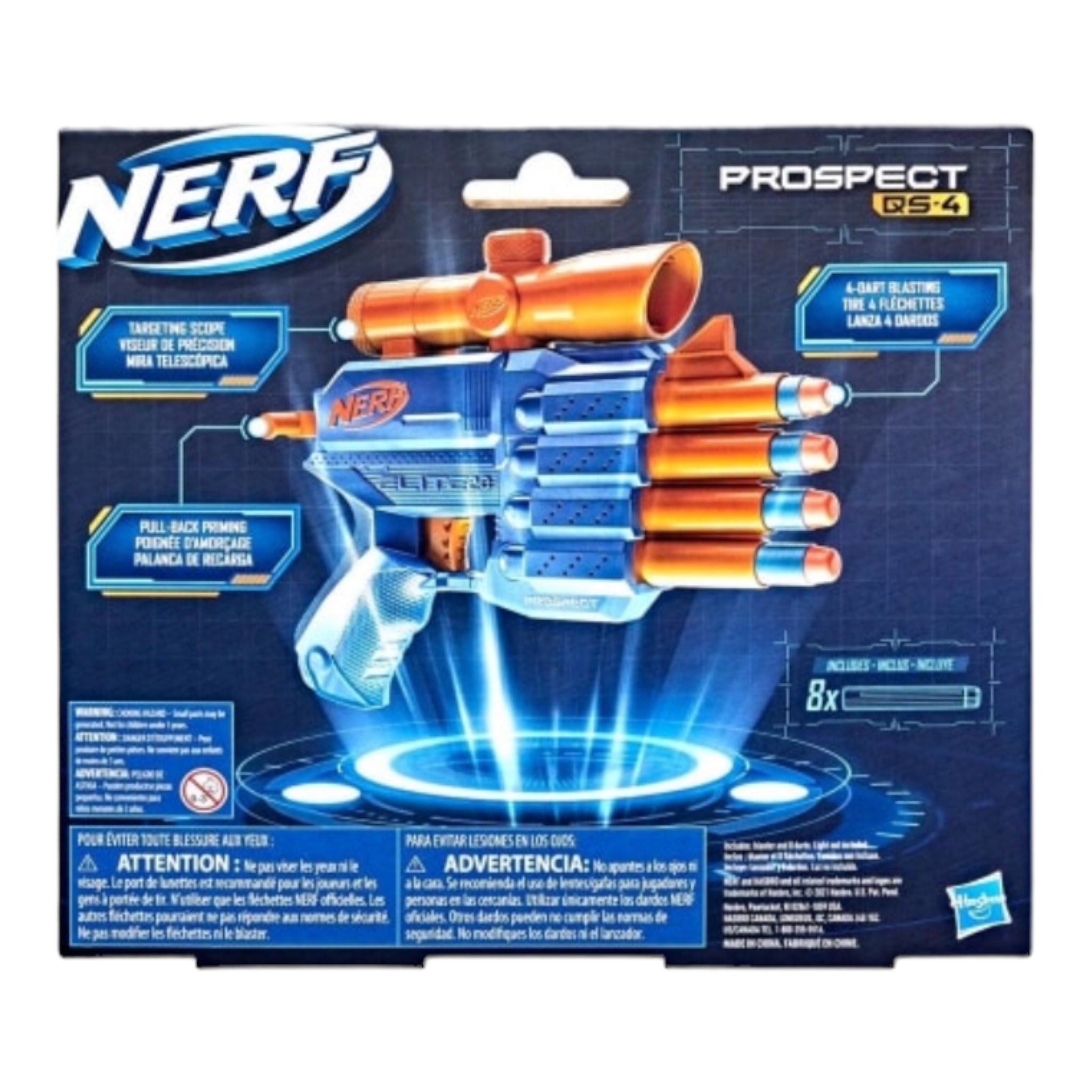 Lanzador Nerf Elite 2.0 Prospect Hasbro