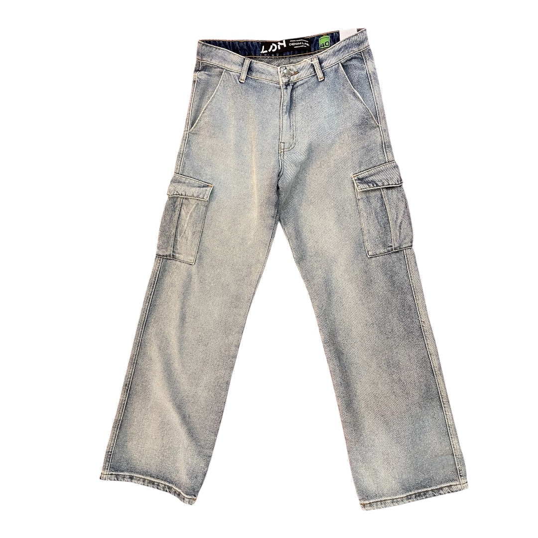 Pantalón Denim Cargo Para Dama LSN