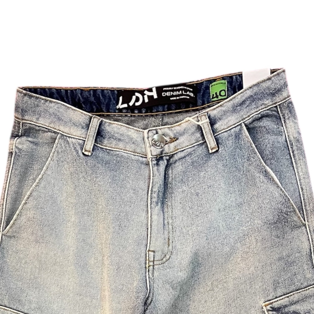 Pantalón Denim Cargo Para Dama LSN -