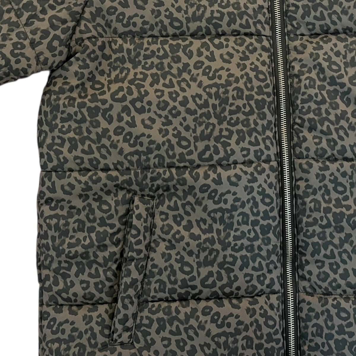 Chamarra Khaki Aninal Print Para Dama LSN