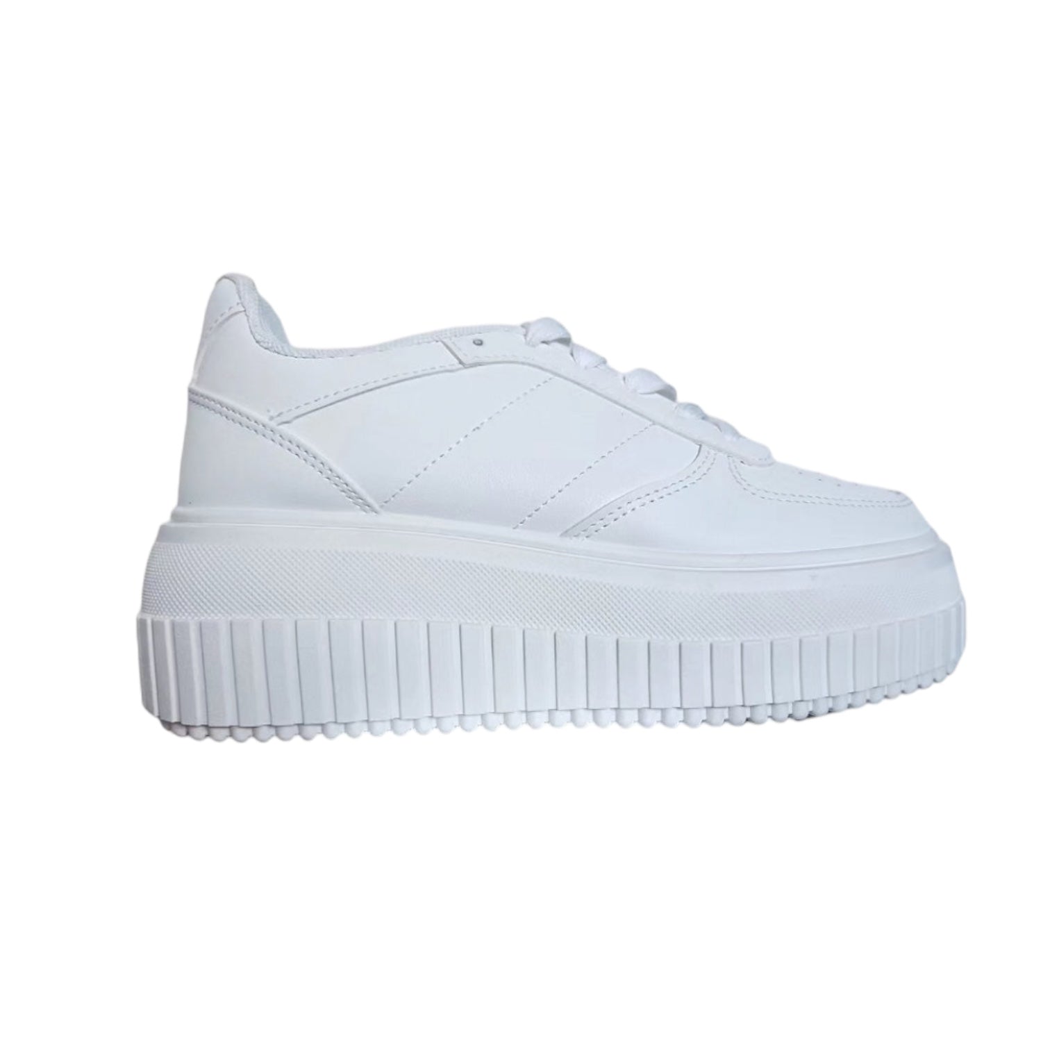 Tenis Deportivo Blanco Plataforma belovely