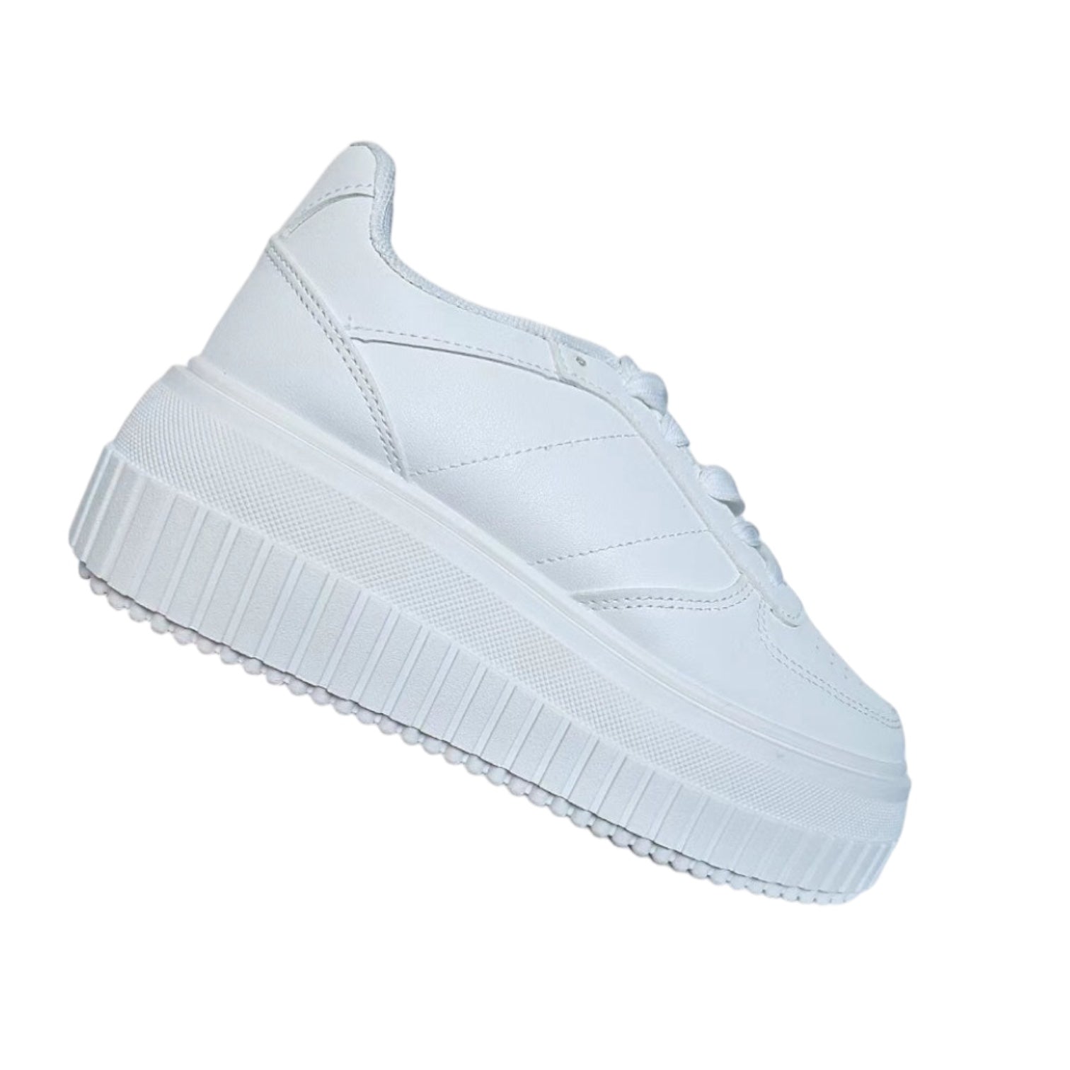 Tenis Deportivo Blanco Plataforma belovely