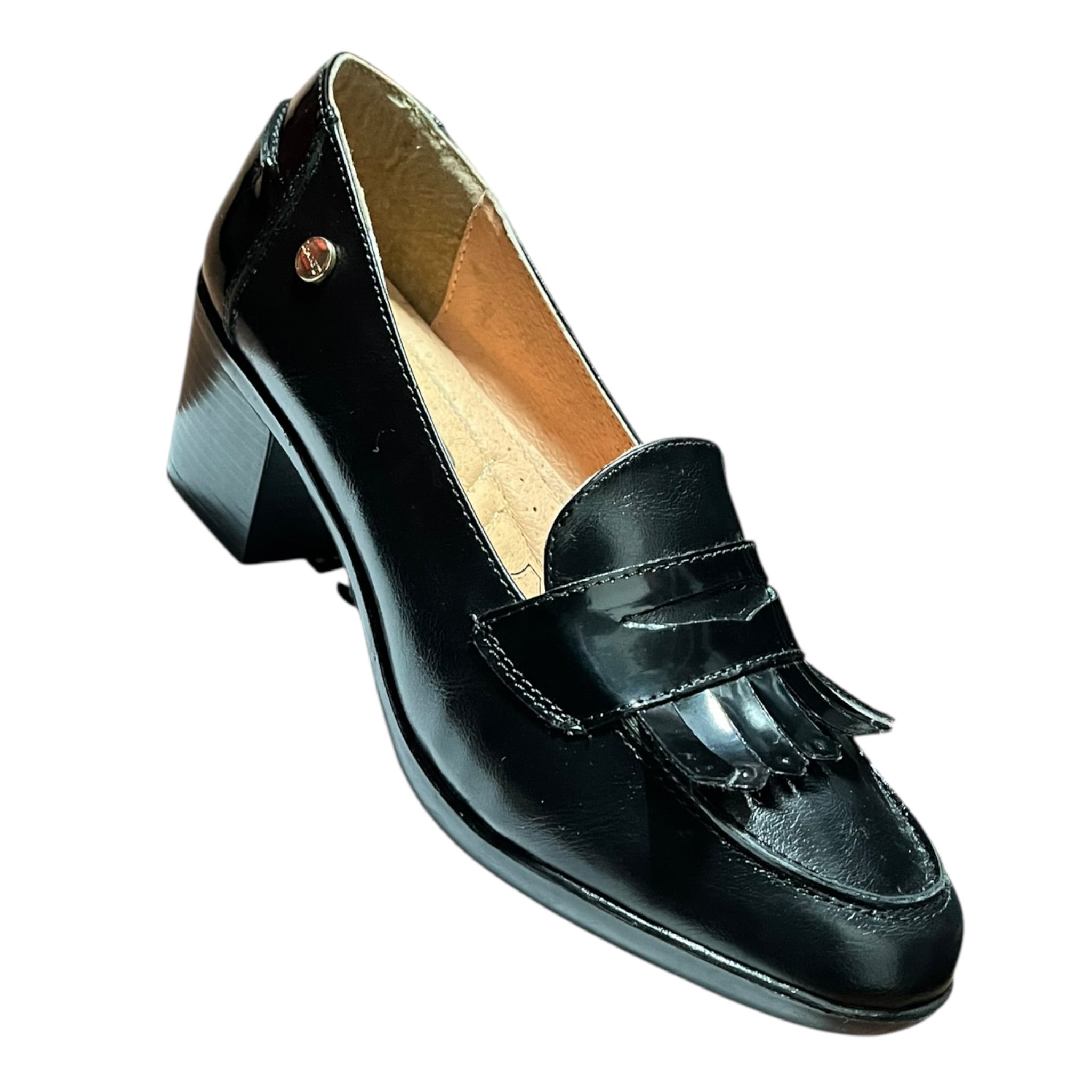 Mocasín Eva Negro Para Dama MANET