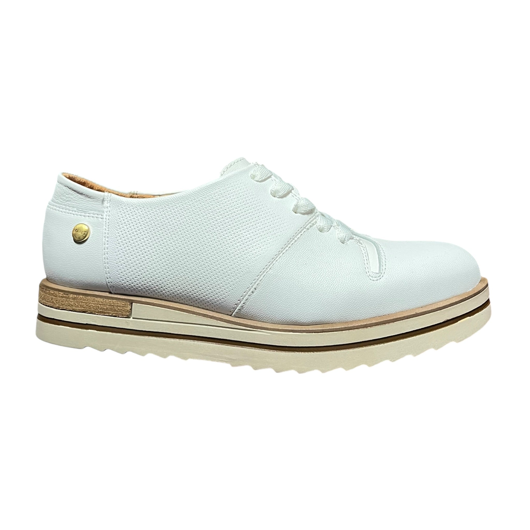 Mocasín Blanco Para Dama MANET