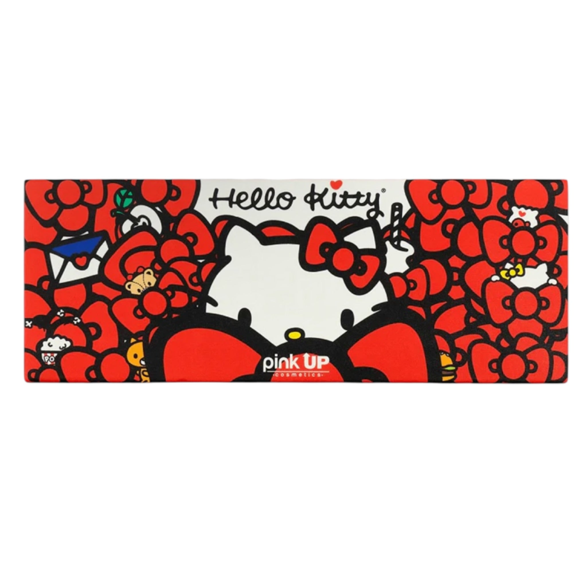 Paleta De Sombras Hello Kitty Rojo Pink Up