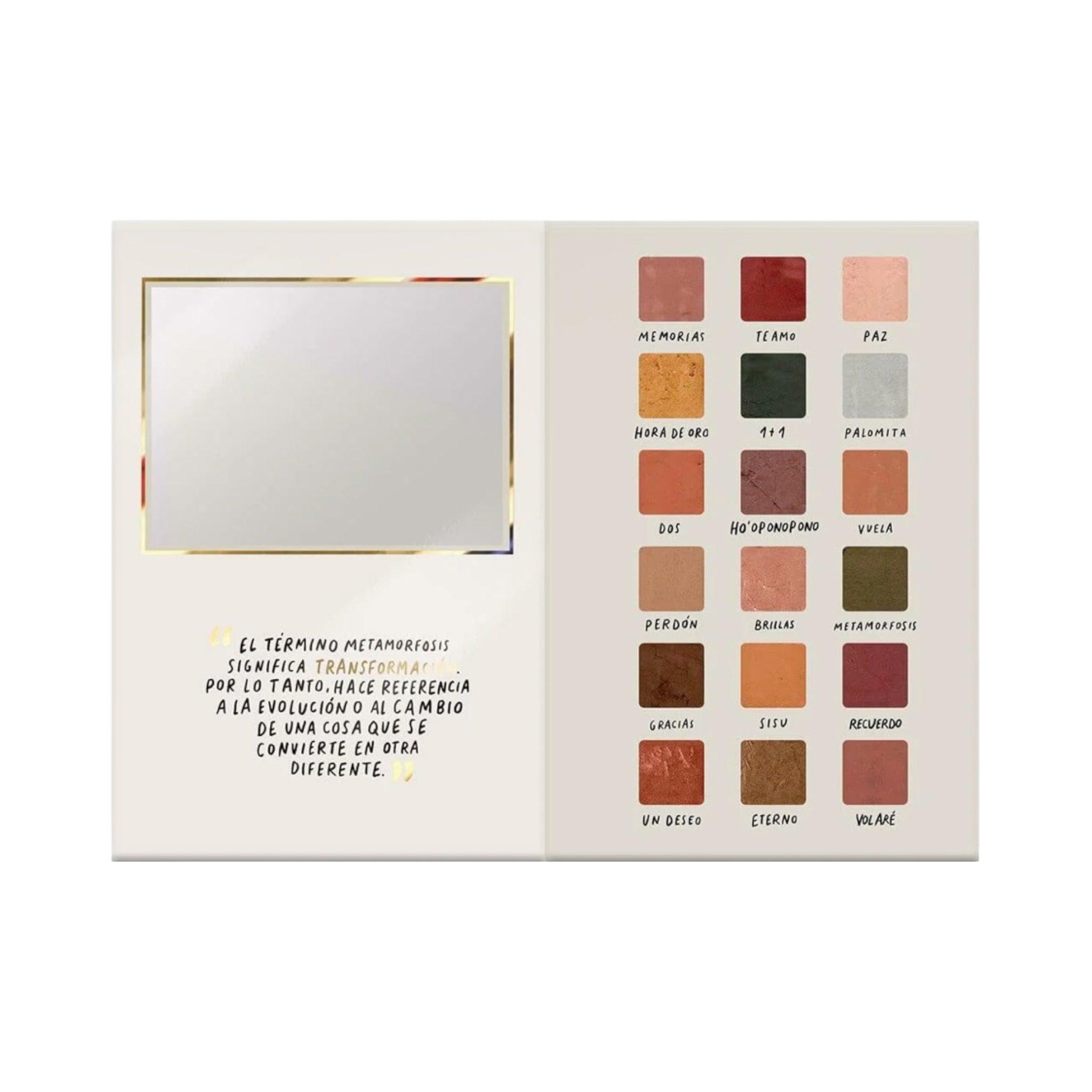 Paleta De Sombras Metamorfosis Yuya