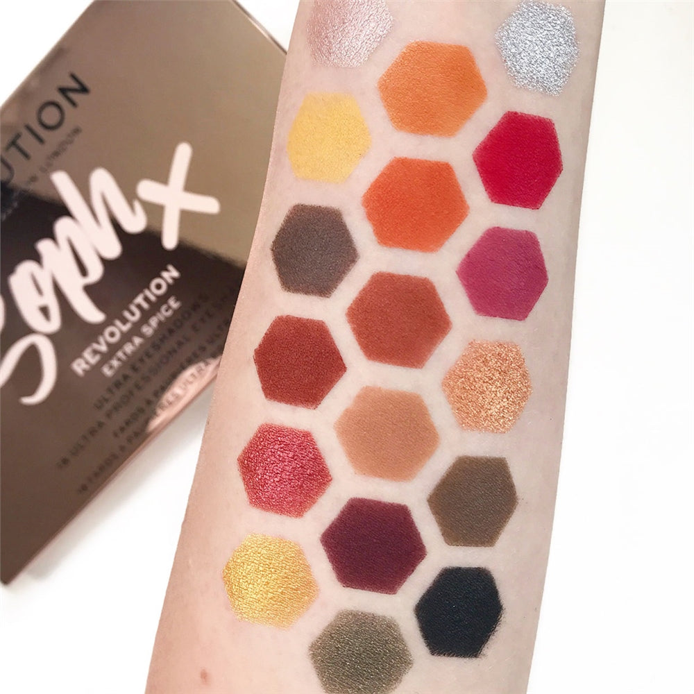 Paleta De Sombras Revolution Makeup X Soph Extra Spice
