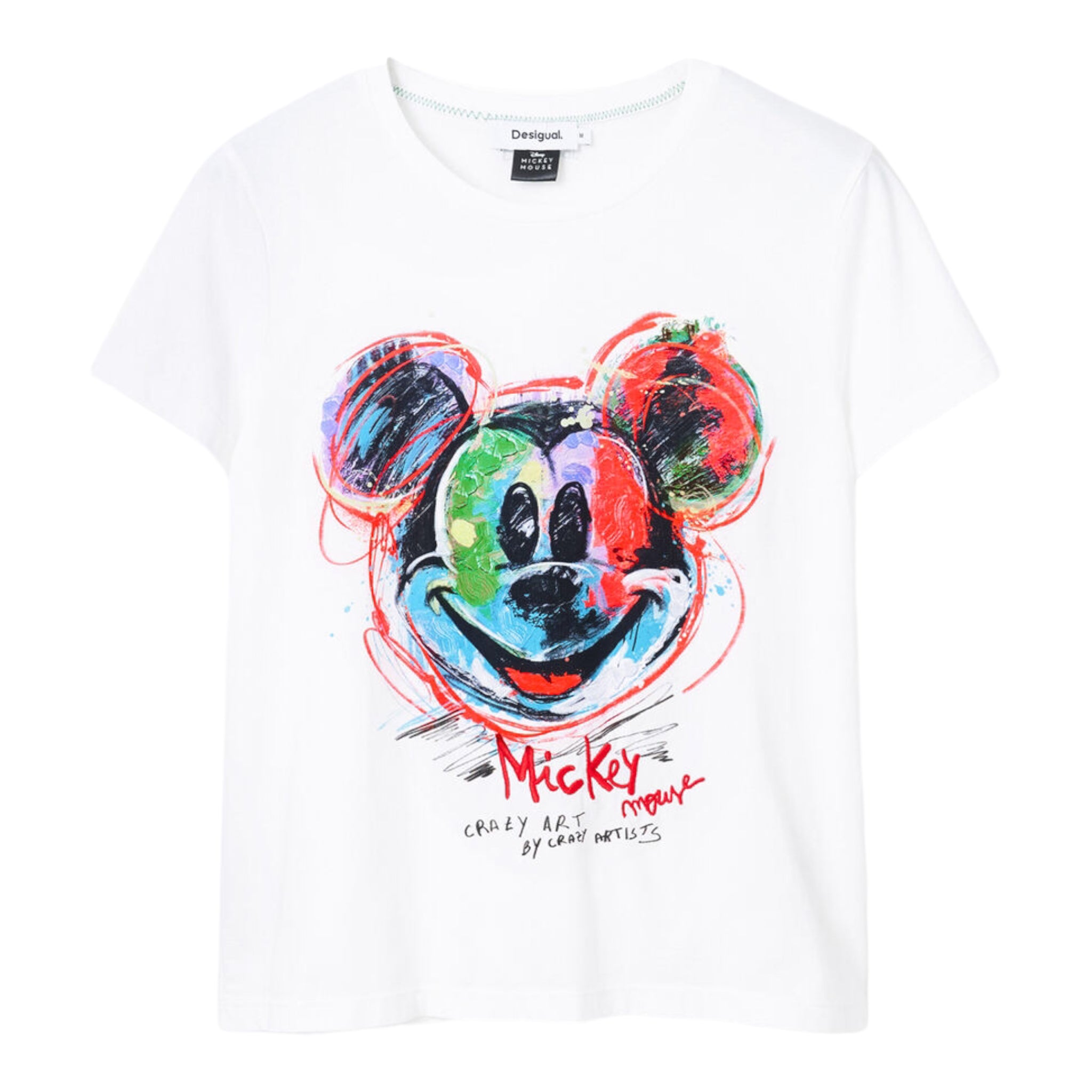 Playera mickey blanco DESIGUAL