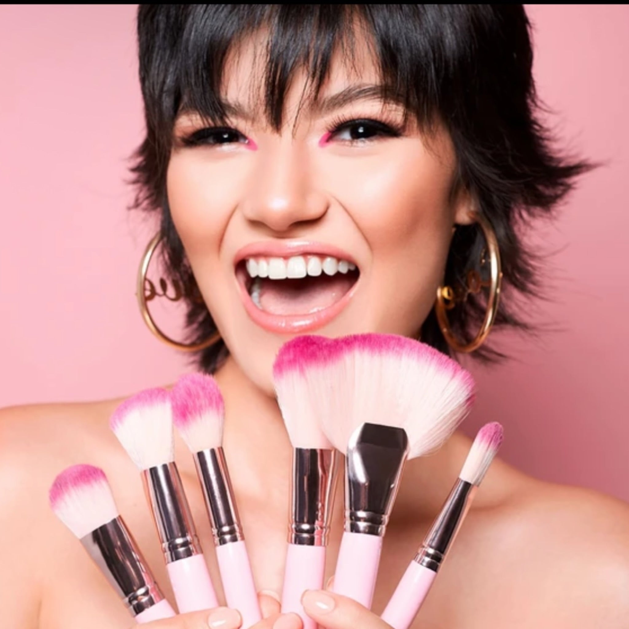 Brocha Powder Ind. Pink Up