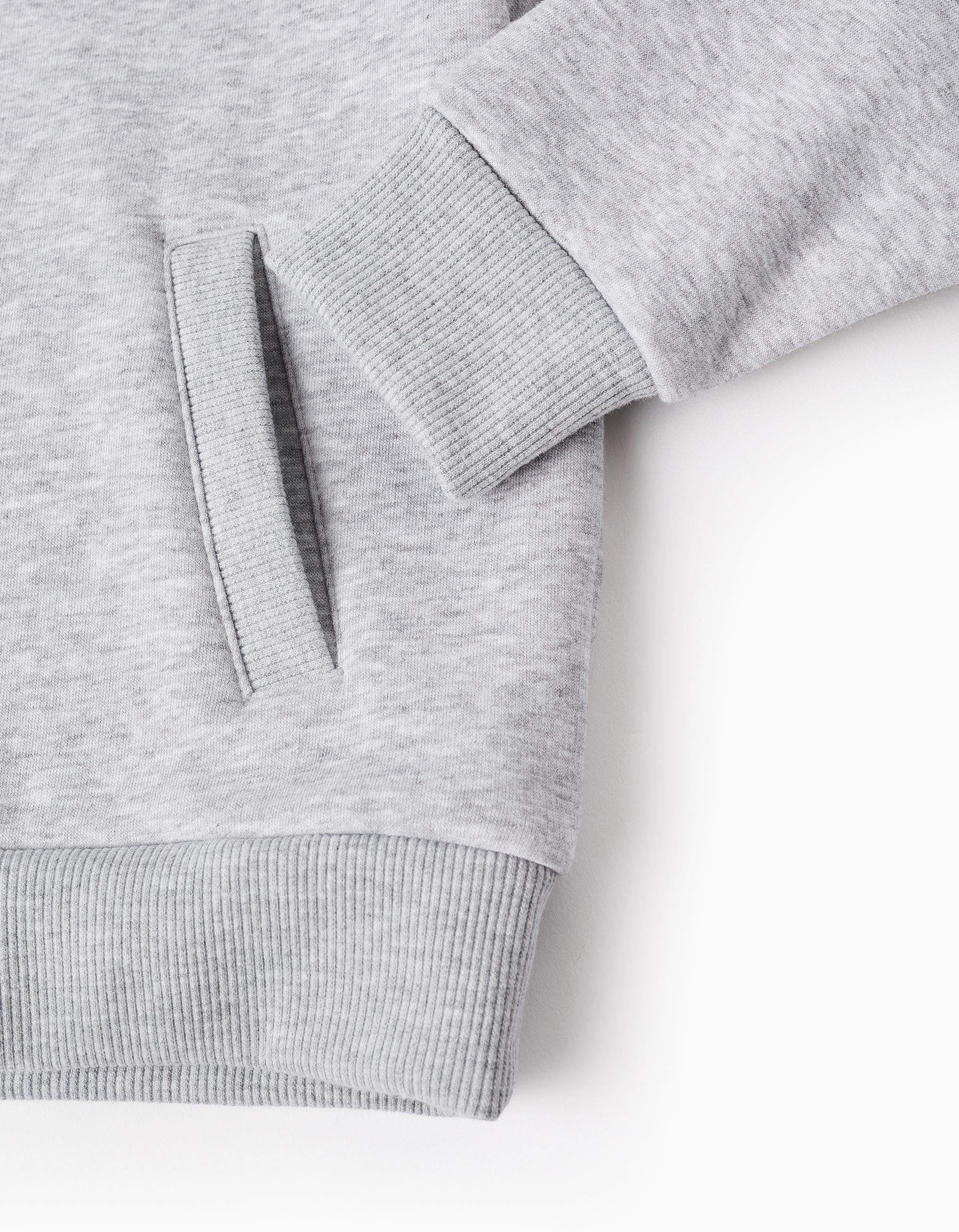 Sudadera Efecto Térmico para Niño Art Gris ZIPPY