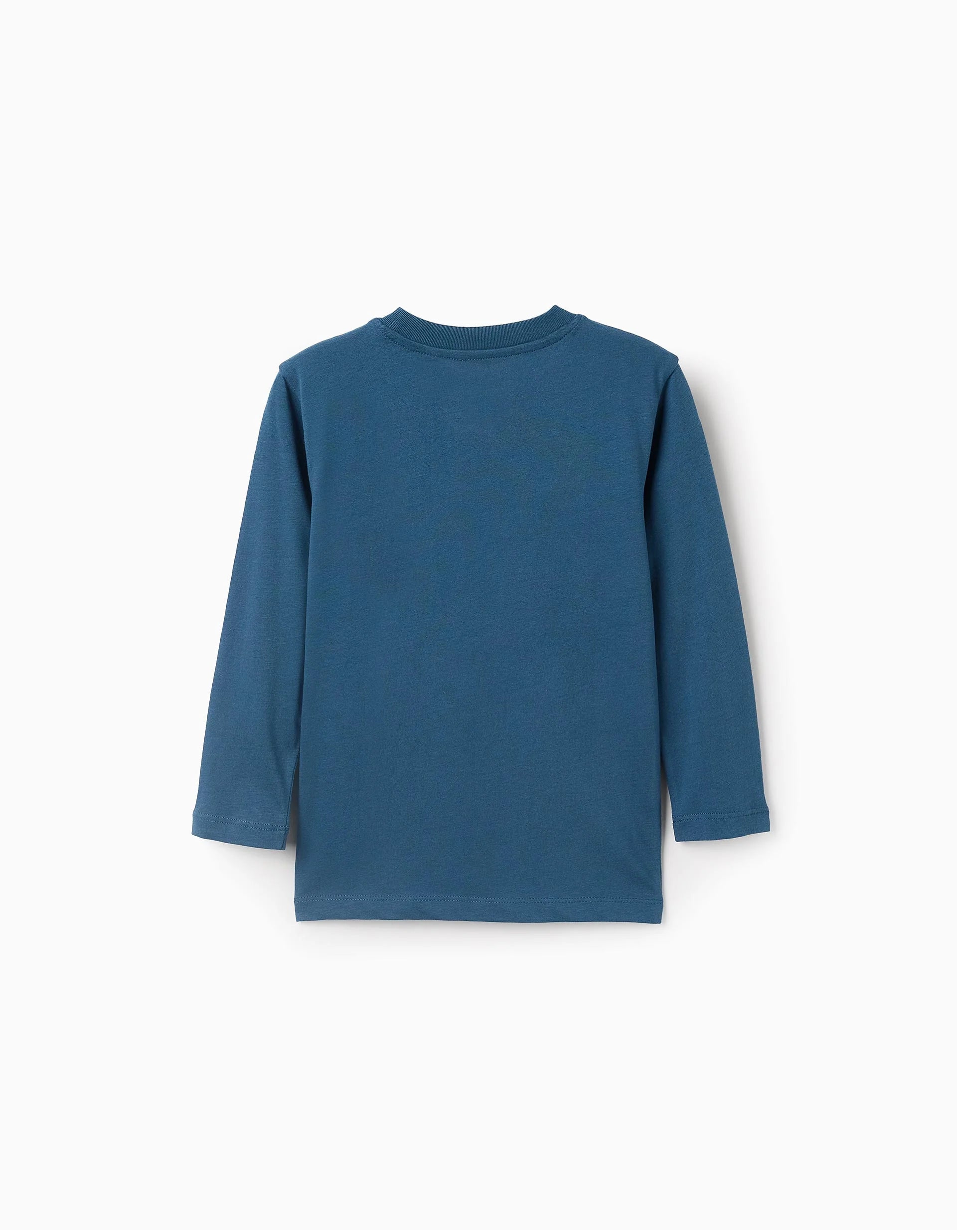 Playera de Manga Larga para Niño 'Urban Canvas Turquesa ZIPPY