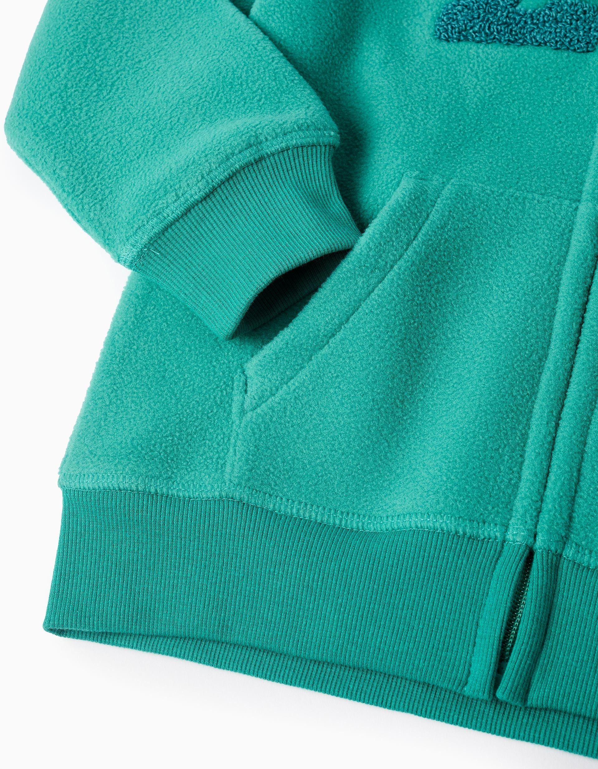 Chaqueta Polar con Capucha para Niño ZYVerde ZIPPY