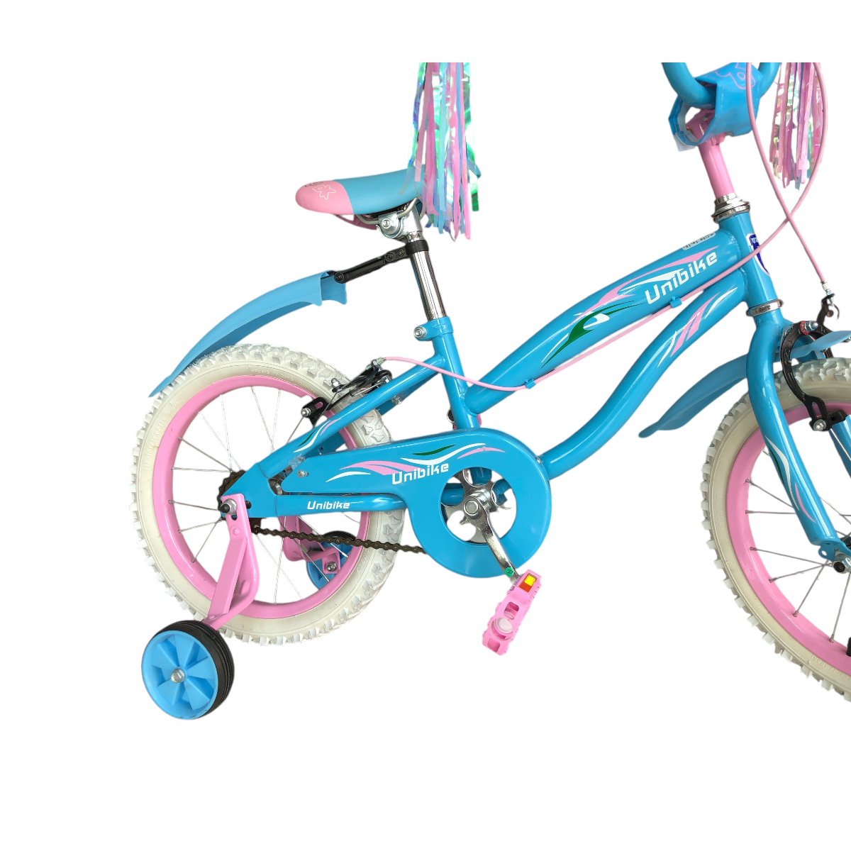 Bicicleta Rodada 16 Para Niña Azul/Rosa