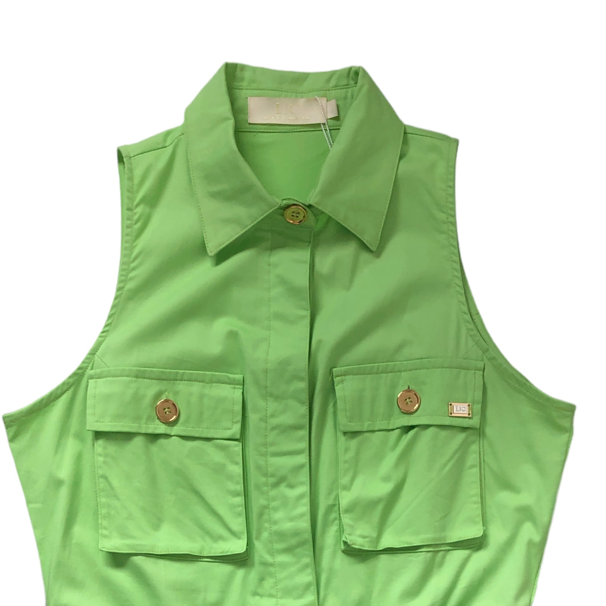 Vestido Sin Mangas Verde LC.