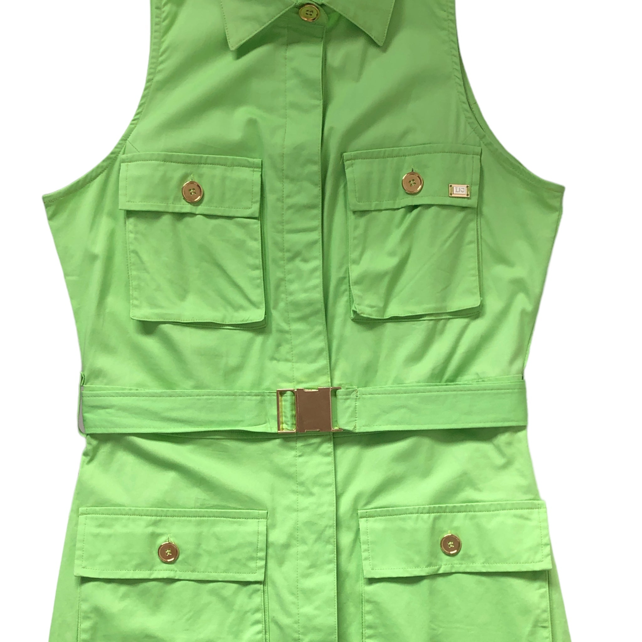 Vestido Sin Mangas Verde LC.